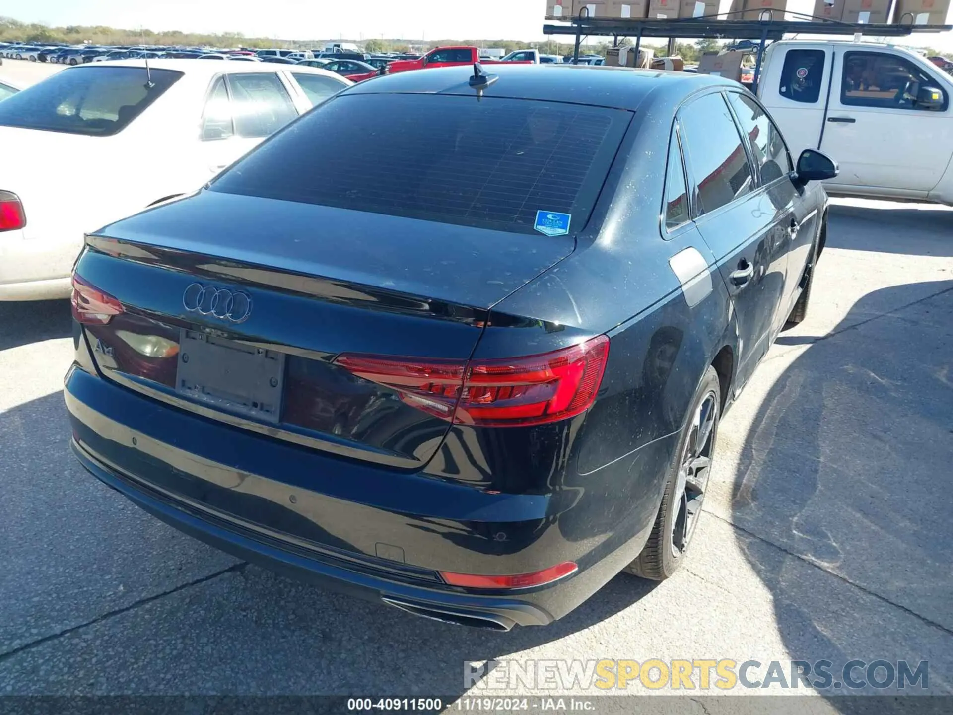 4 Photograph of a damaged car WAUGMAF41KN017833 AUDI A4 2019