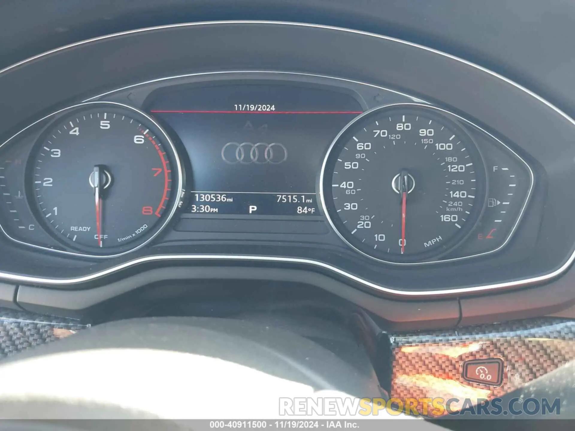 7 Photograph of a damaged car WAUGMAF41KN017833 AUDI A4 2019