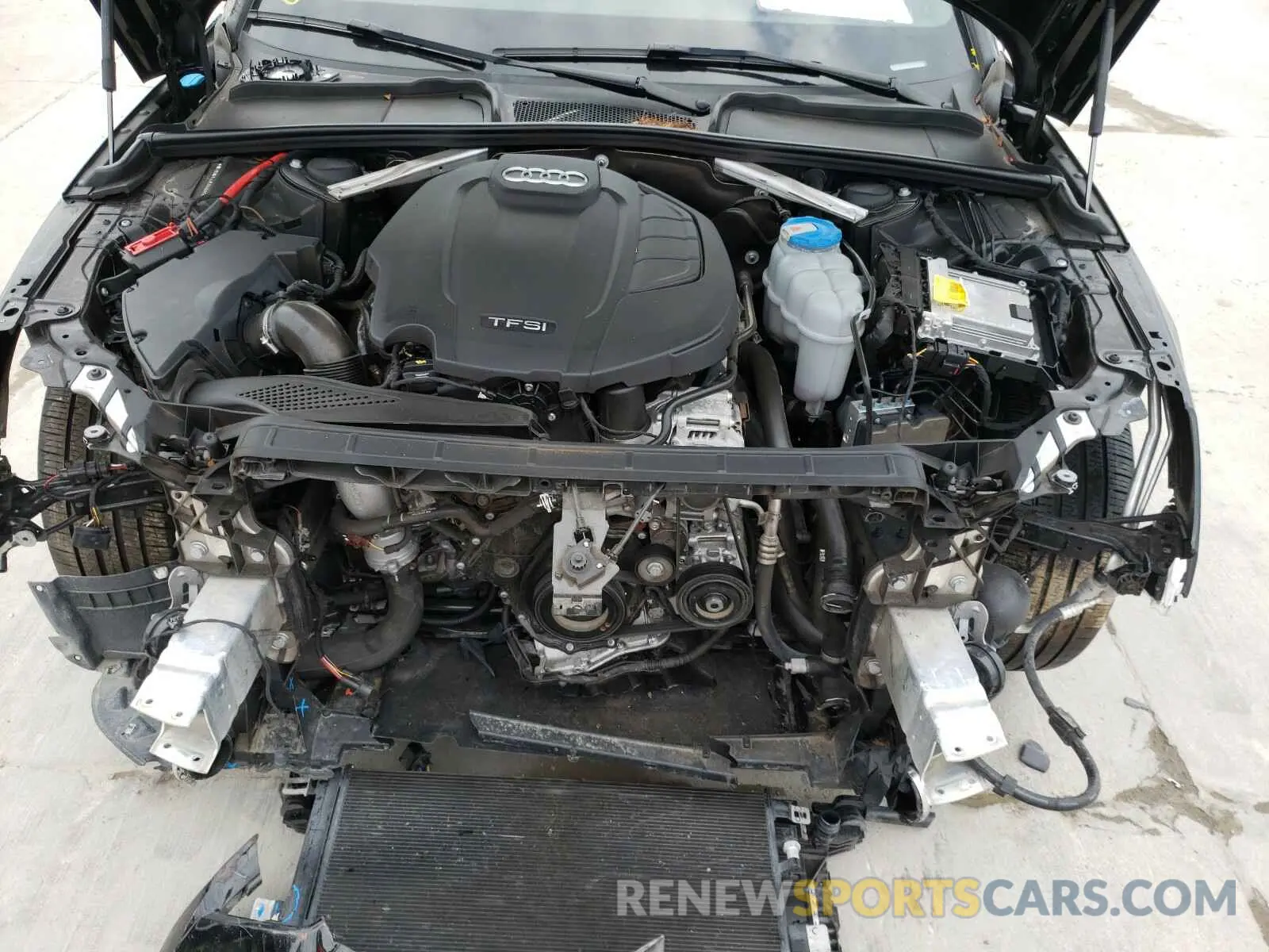 7 Photograph of a damaged car WAUGMAF42KA006914 AUDI A4 2019