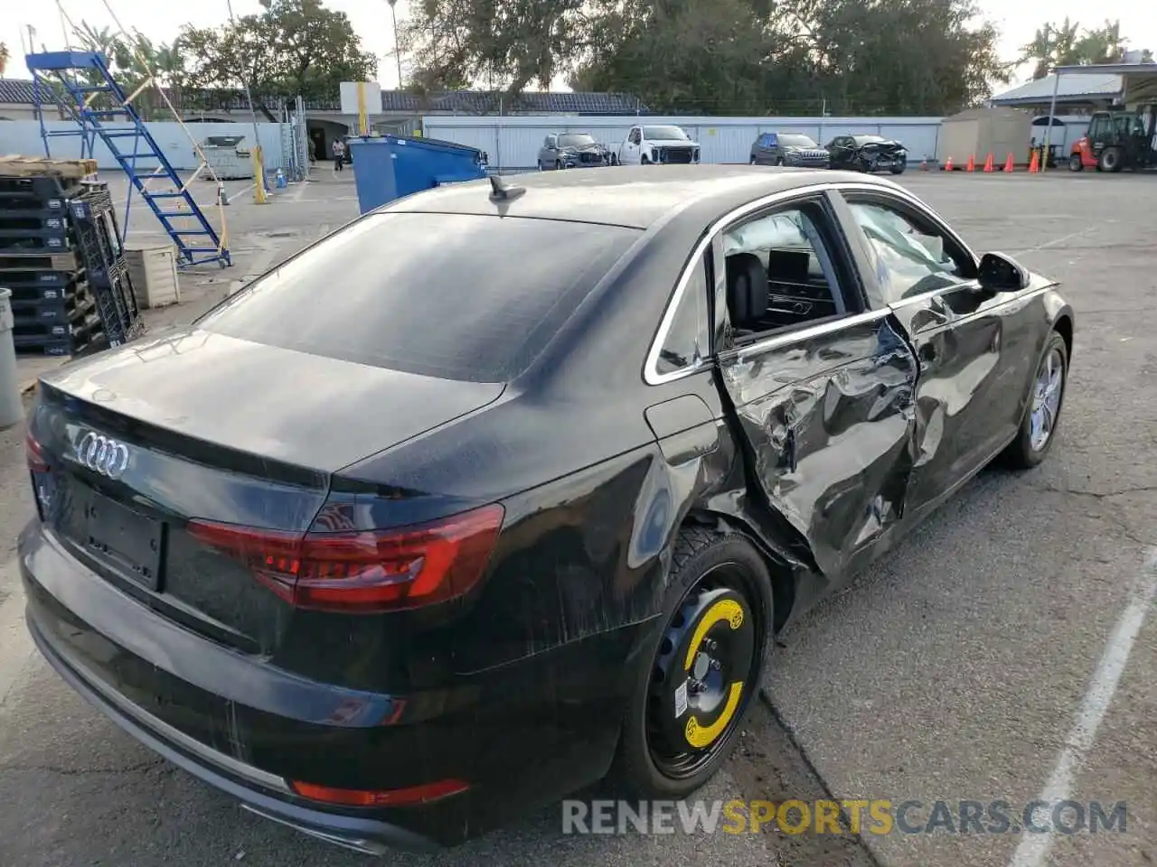 4 Photograph of a damaged car WAUGMAF42KA014463 AUDI A4 2019