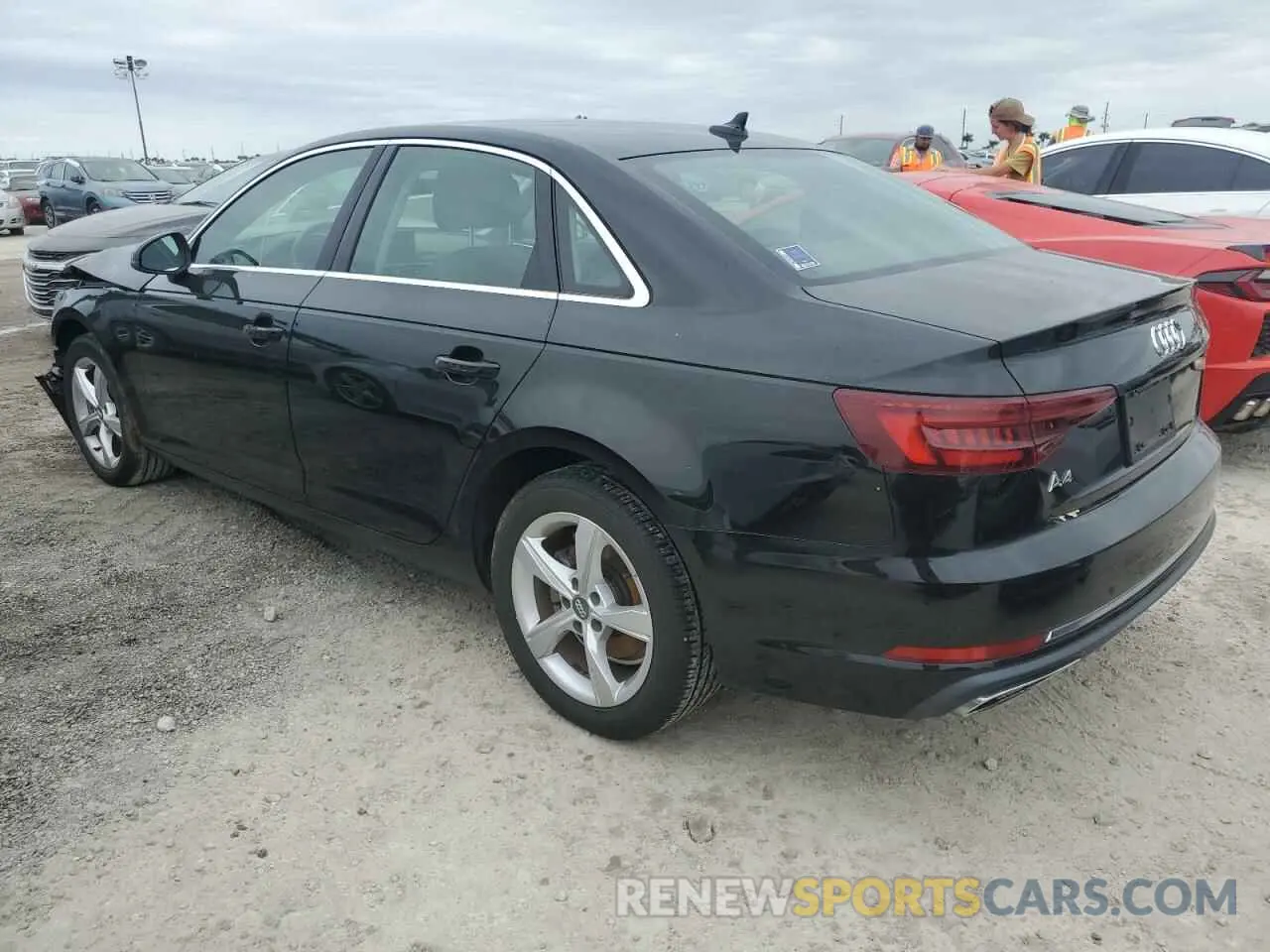 2 Photograph of a damaged car WAUGMAF42KA022675 AUDI A4 2019