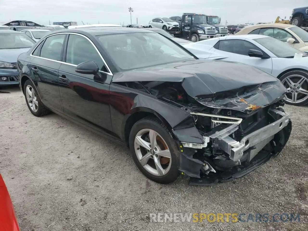 4 Photograph of a damaged car WAUGMAF42KA022675 AUDI A4 2019
