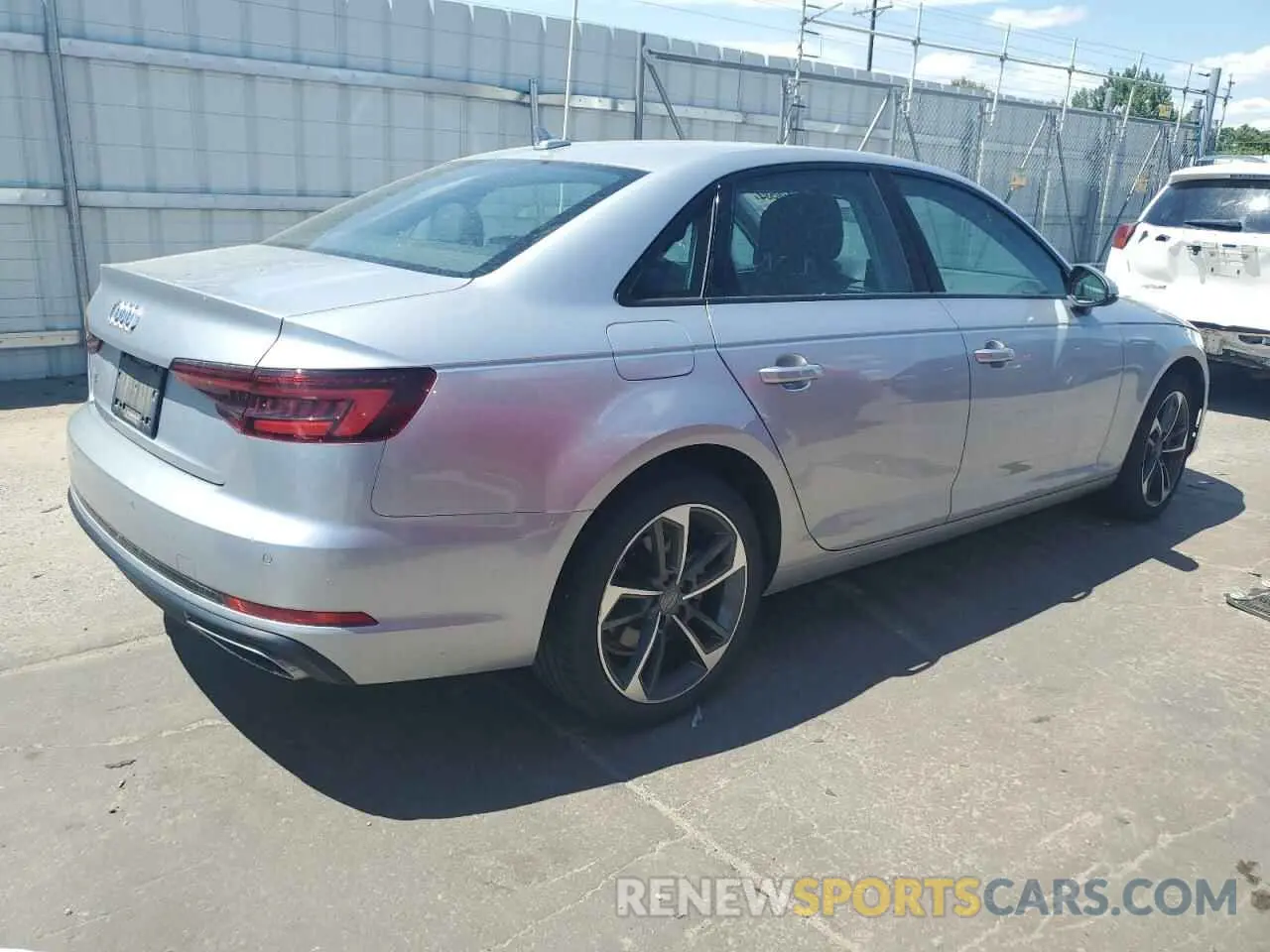 3 Photograph of a damaged car WAUGMAF42KN016268 AUDI A4 2019
