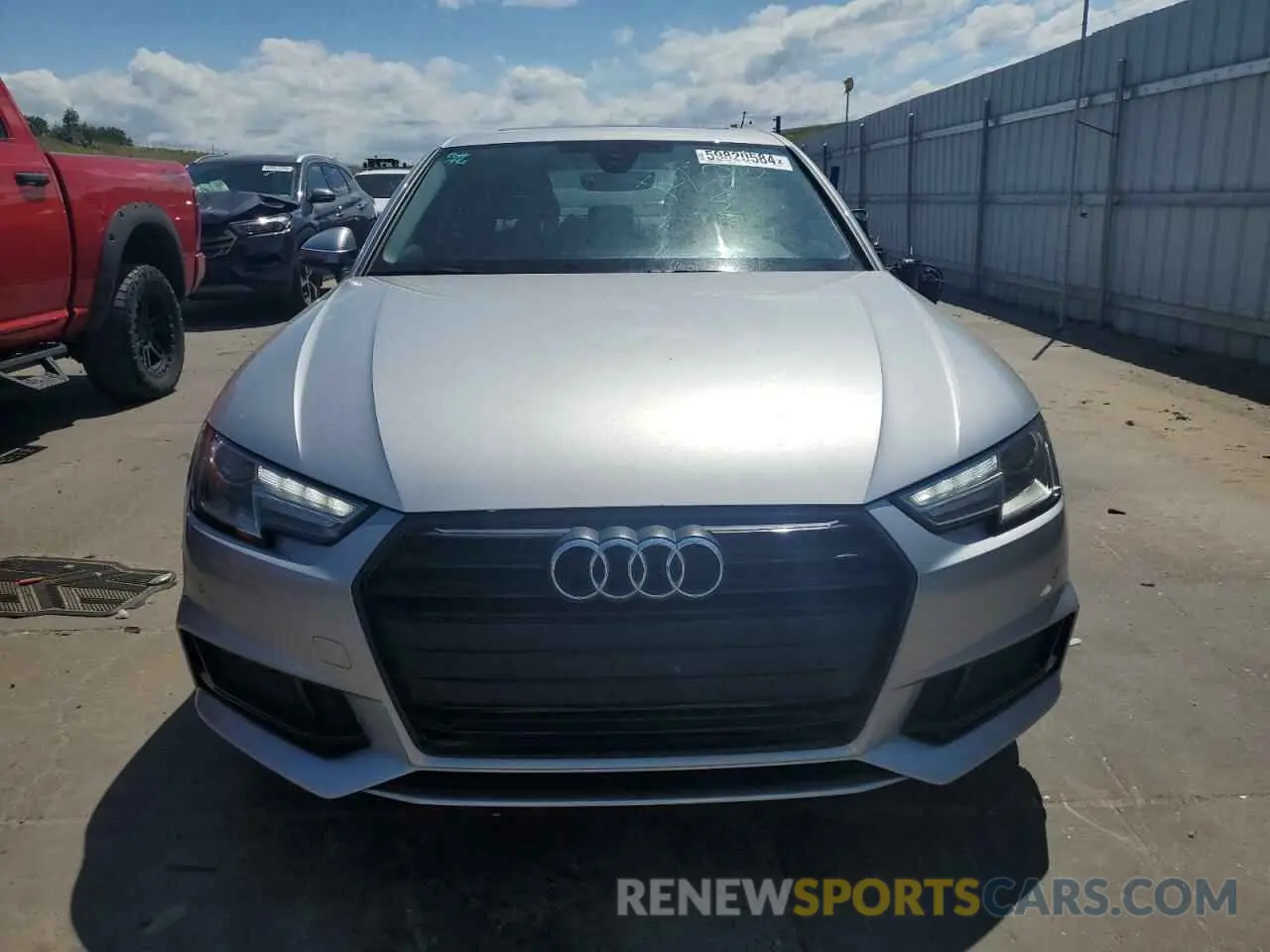 5 Photograph of a damaged car WAUGMAF42KN016268 AUDI A4 2019