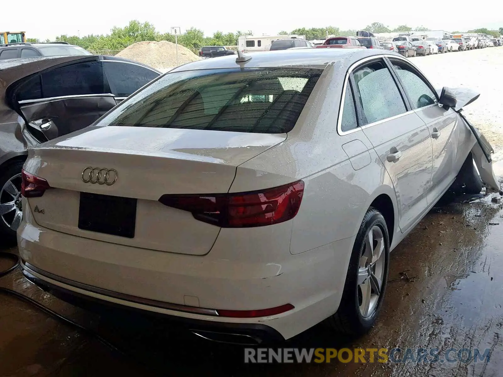 4 Photograph of a damaged car WAUGMAF43KA022295 AUDI A4 2019