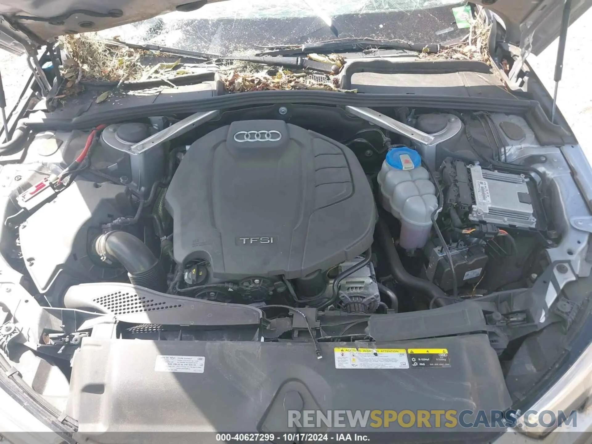 10 Photograph of a damaged car WAUGMAF43KN004954 AUDI A4 2019