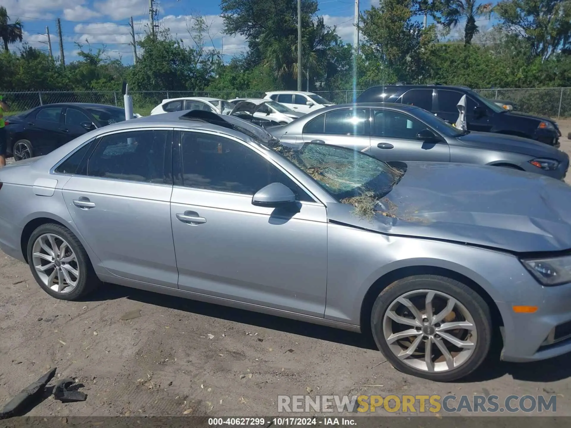 13 Photograph of a damaged car WAUGMAF43KN004954 AUDI A4 2019