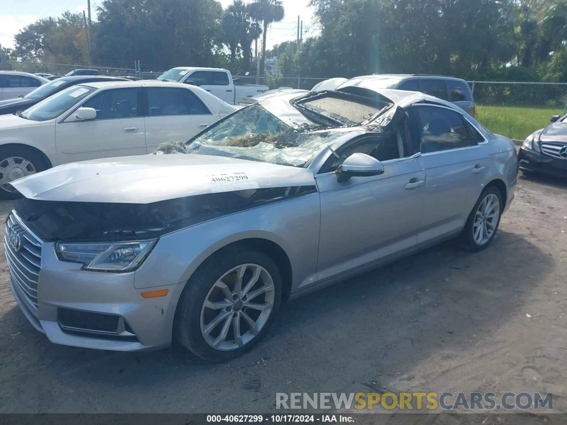 14 Photograph of a damaged car WAUGMAF43KN004954 AUDI A4 2019