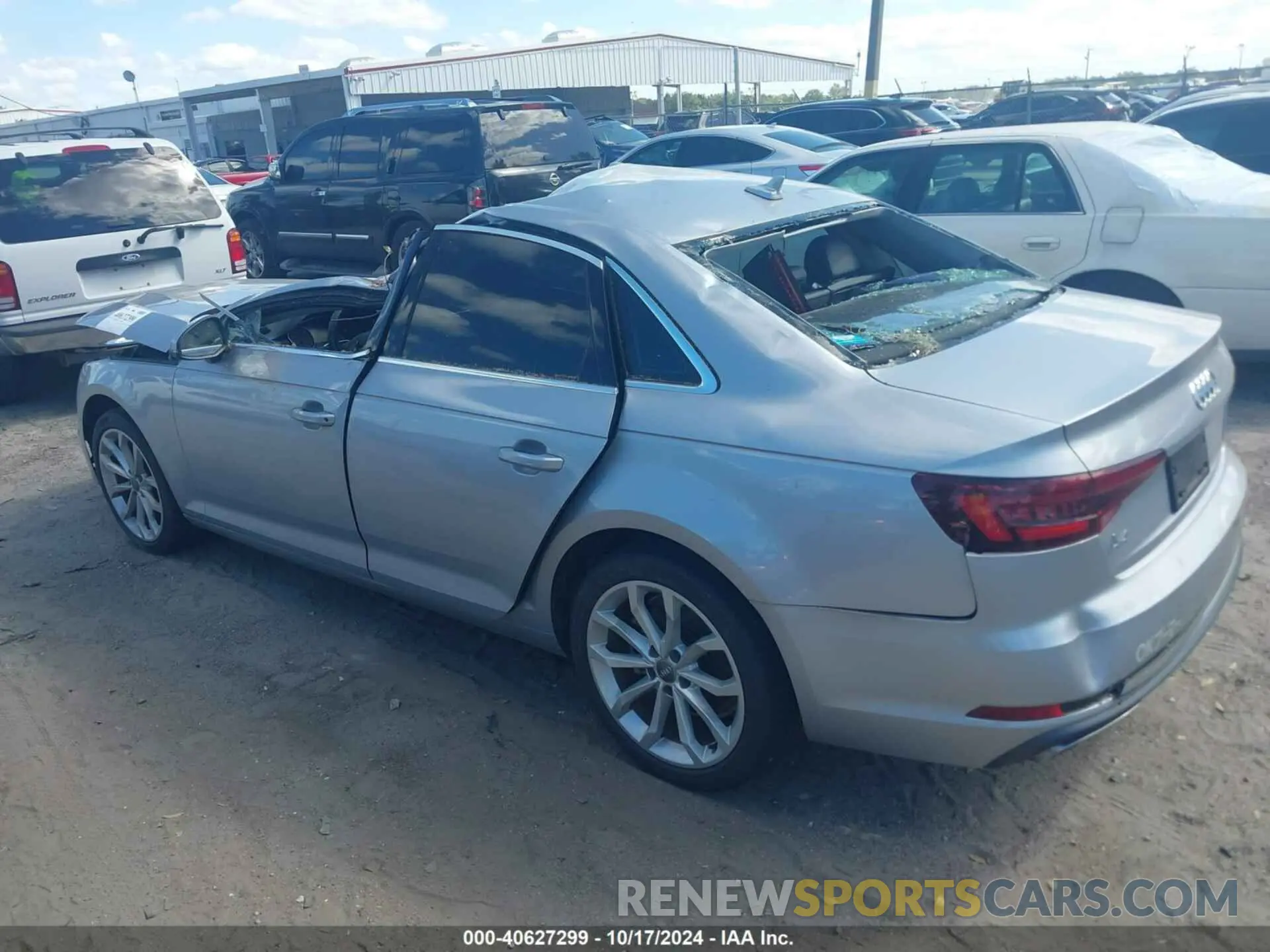 3 Photograph of a damaged car WAUGMAF43KN004954 AUDI A4 2019