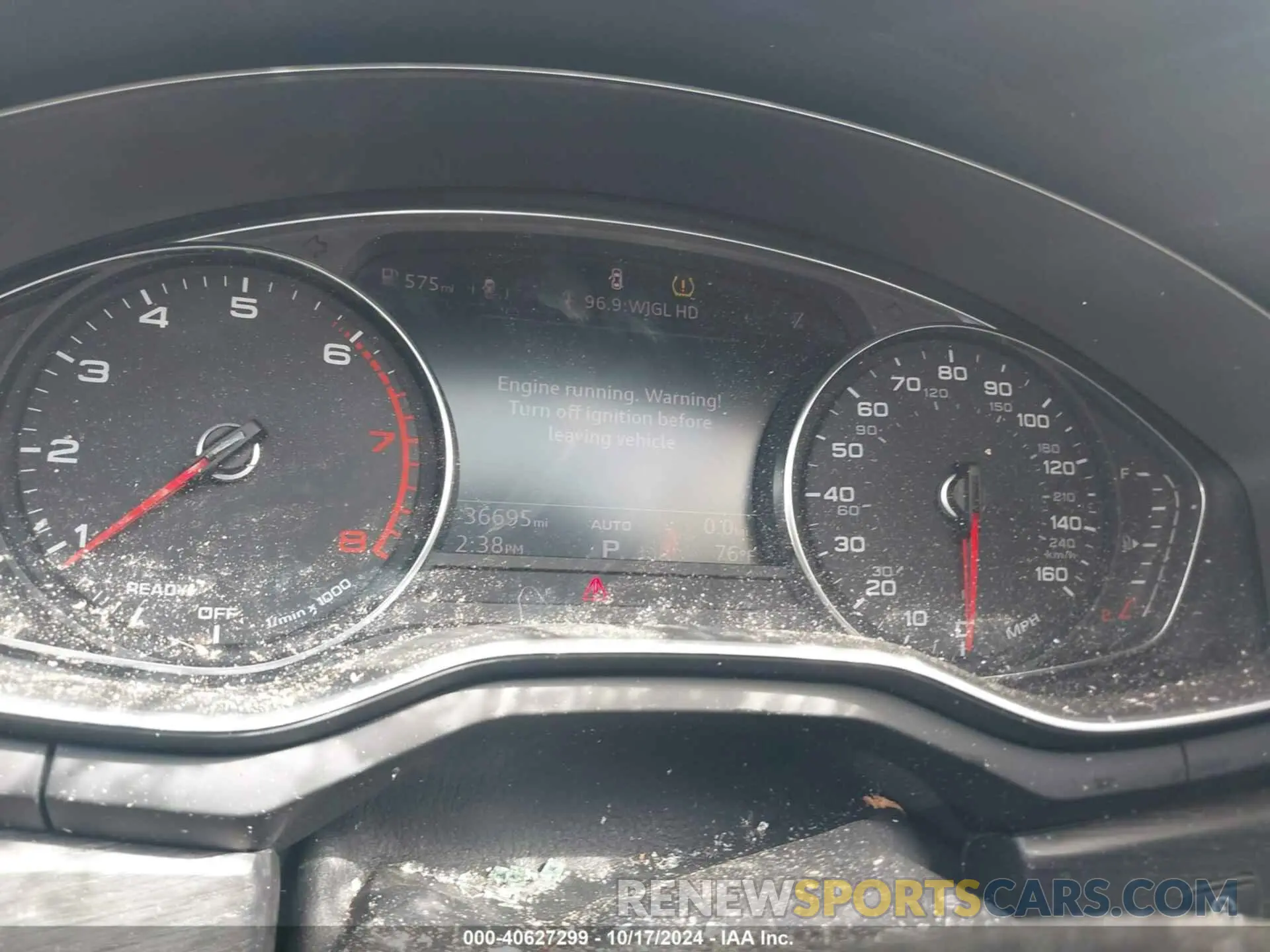 7 Photograph of a damaged car WAUGMAF43KN004954 AUDI A4 2019