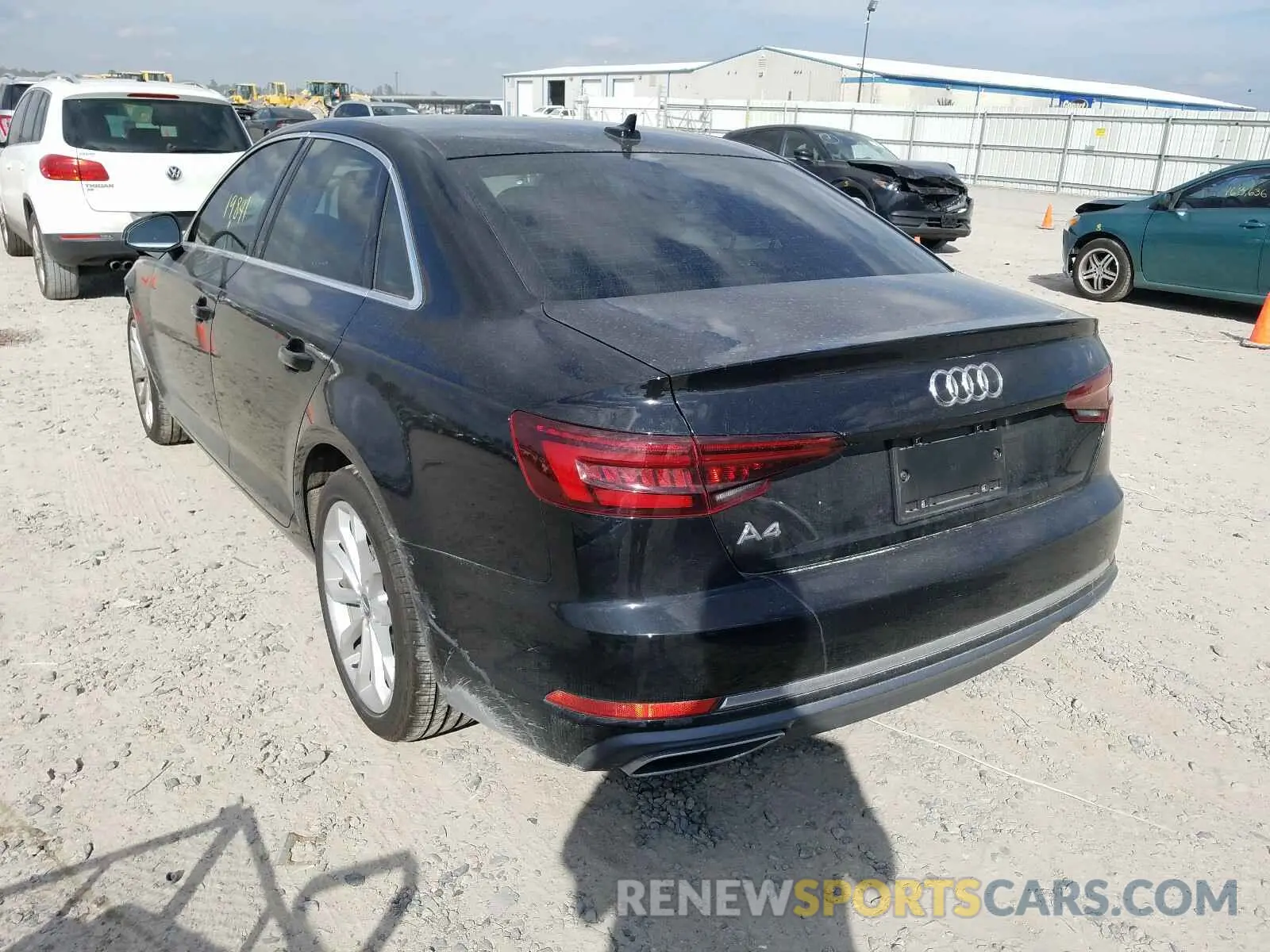 3 Photograph of a damaged car WAUGMAF43KN005473 AUDI A4 2019