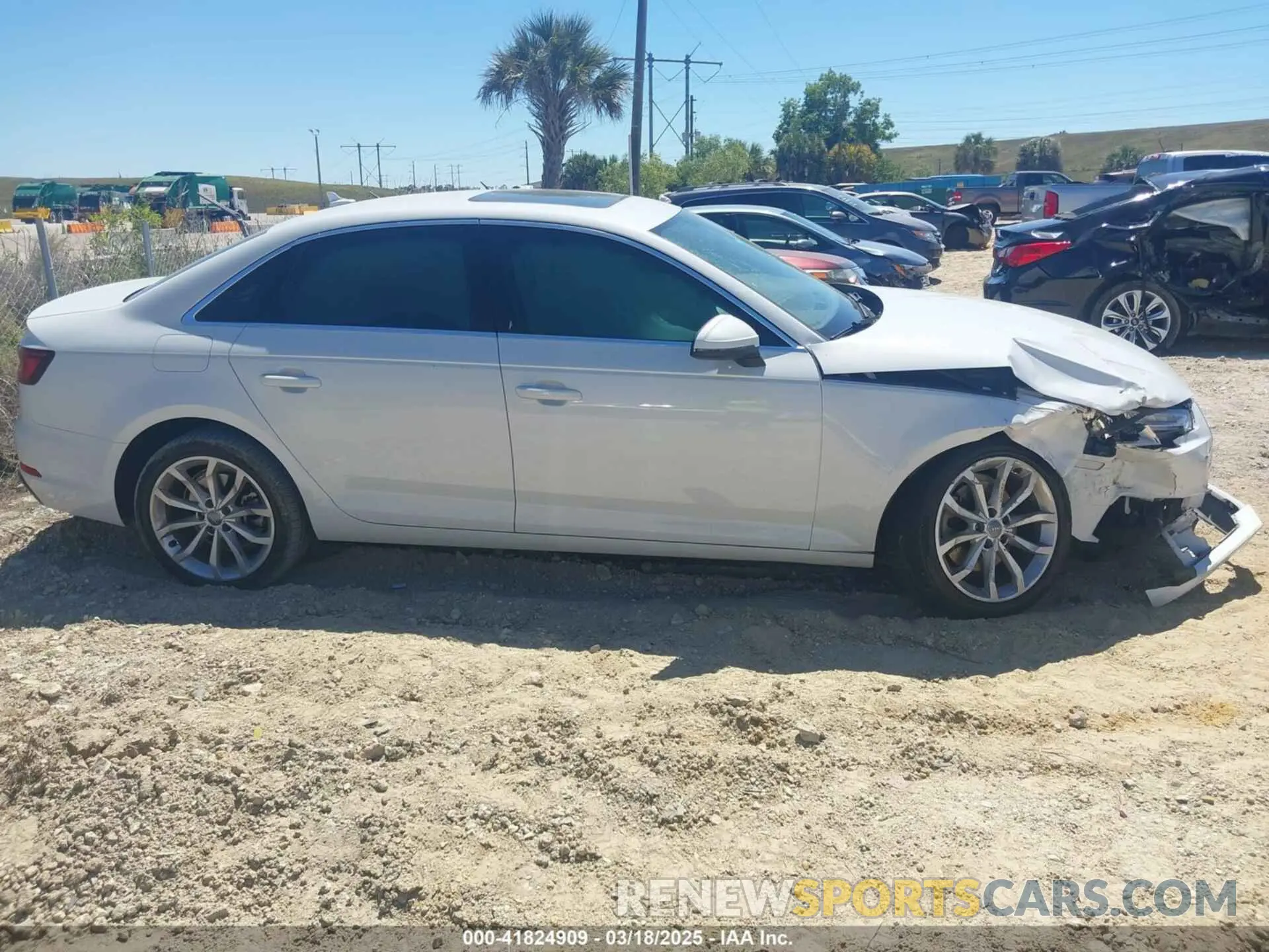 13 Photograph of a damaged car WAUGMAF43KN011015 AUDI A4 2019