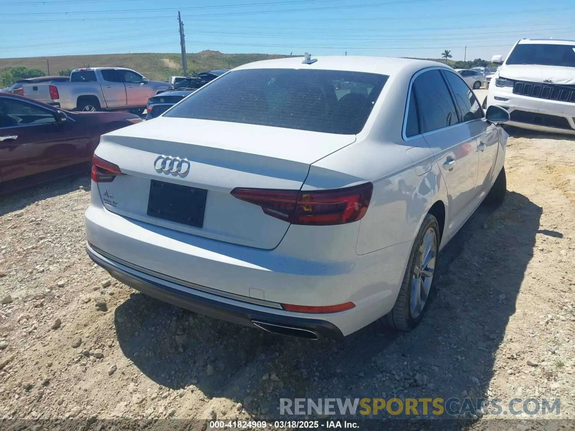 4 Photograph of a damaged car WAUGMAF43KN011015 AUDI A4 2019
