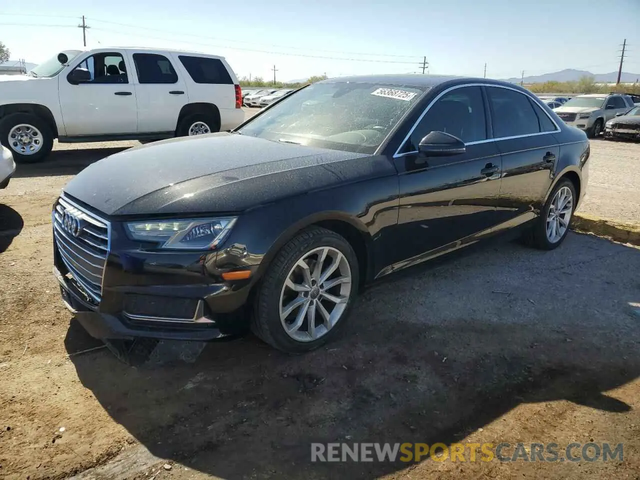 1 Photograph of a damaged car WAUGMAF44KN005370 AUDI A4 2019