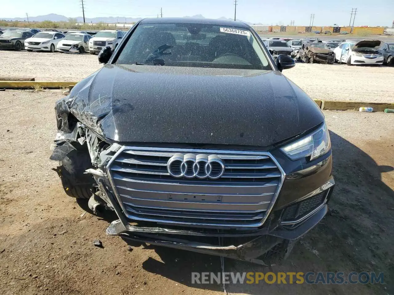 5 Photograph of a damaged car WAUGMAF44KN005370 AUDI A4 2019