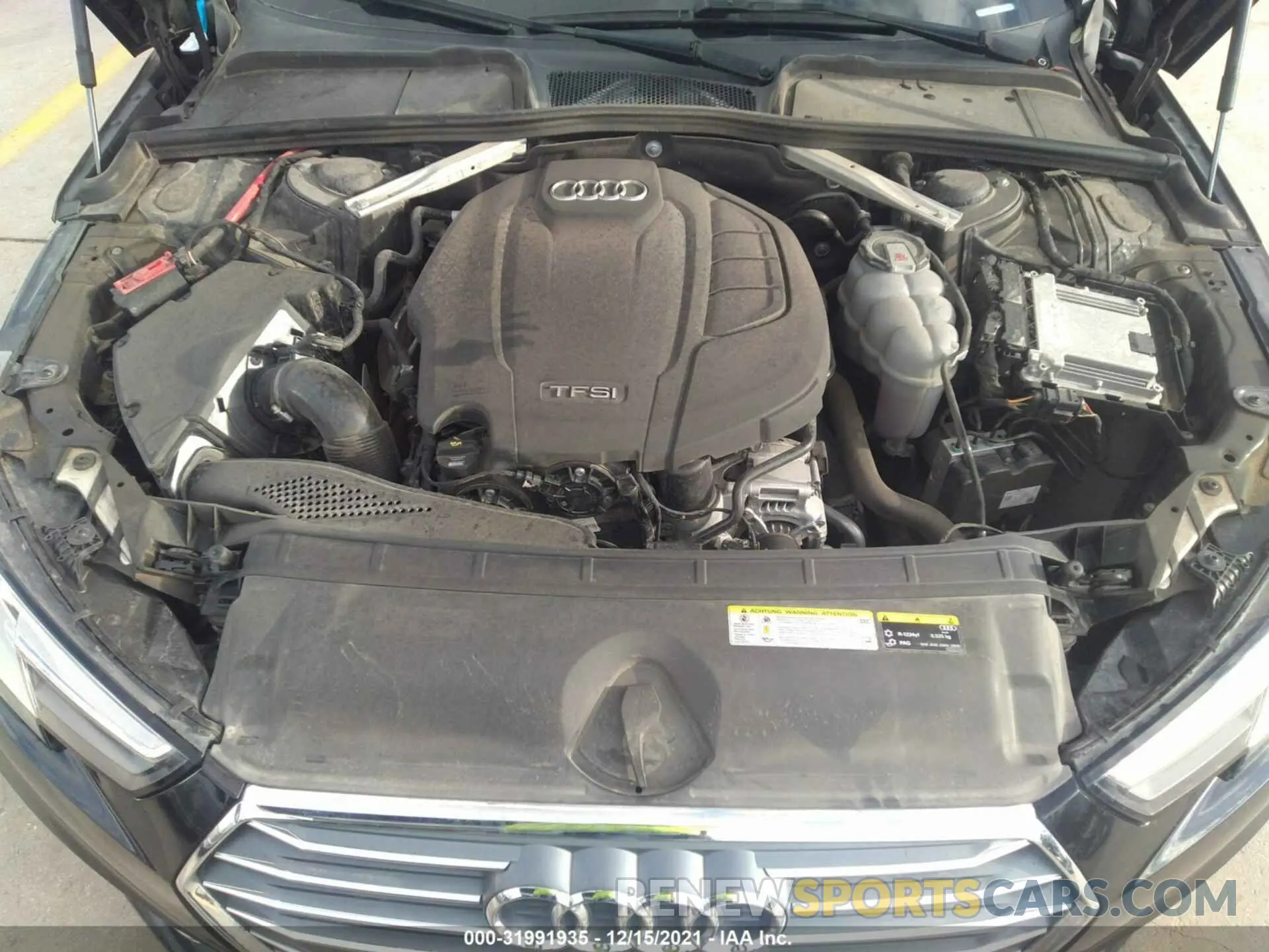 10 Photograph of a damaged car WAUGMAF44KN010780 AUDI A4 2019