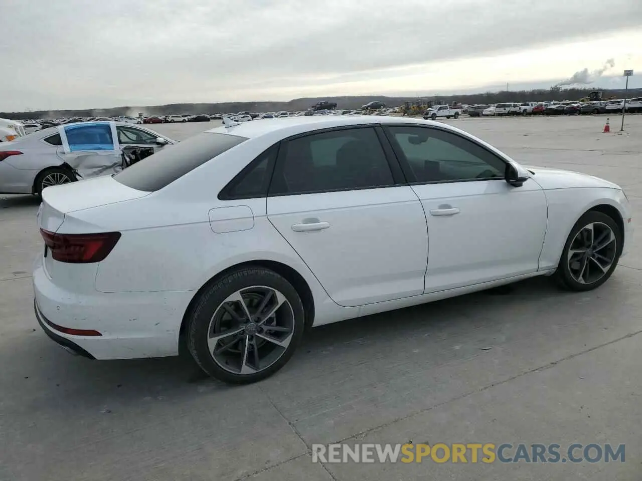 3 Photograph of a damaged car WAUGMAF44KN021634 AUDI A4 2019