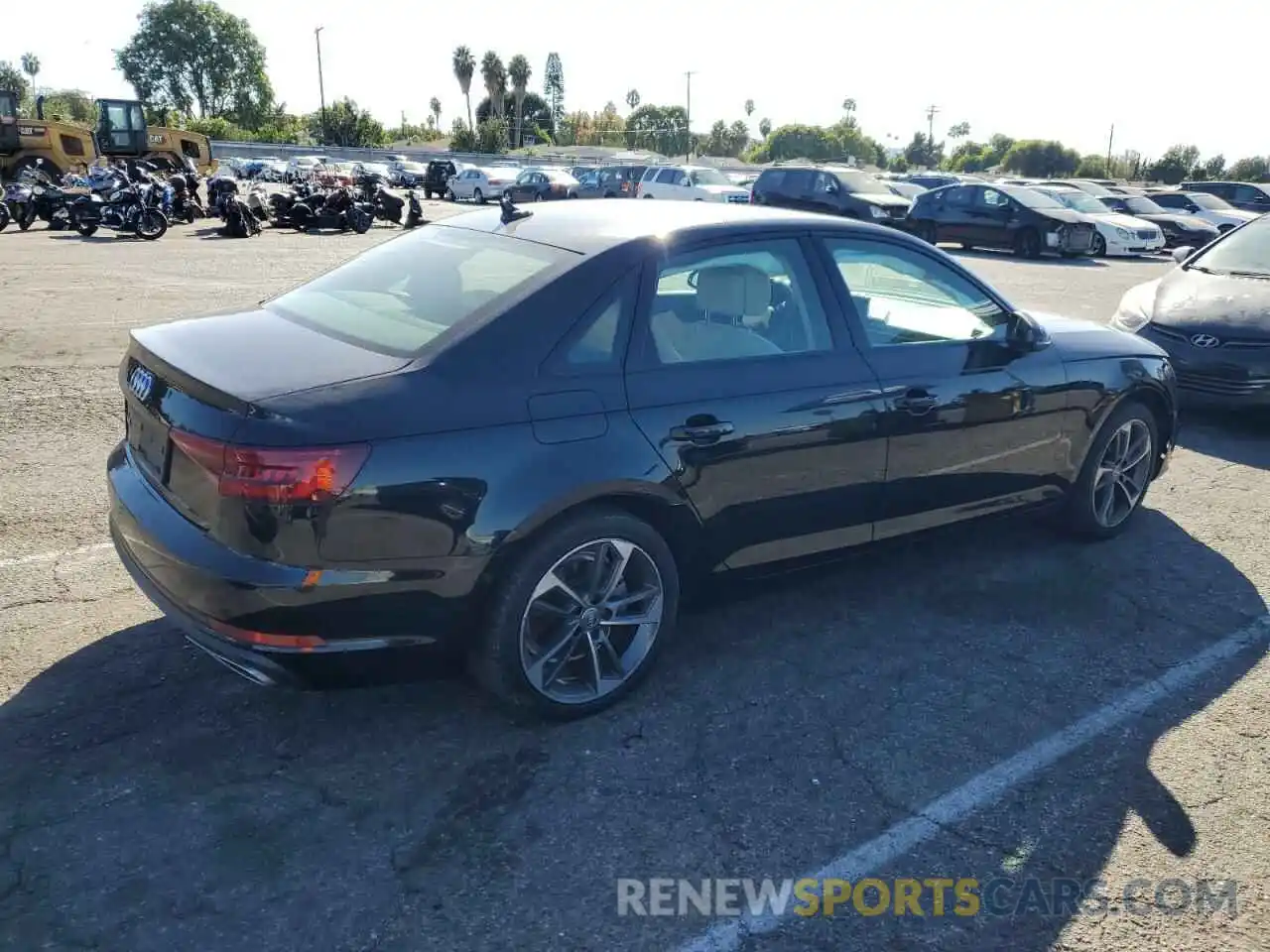 3 Photograph of a damaged car WAUGMAF45KA120471 AUDI A4 2019