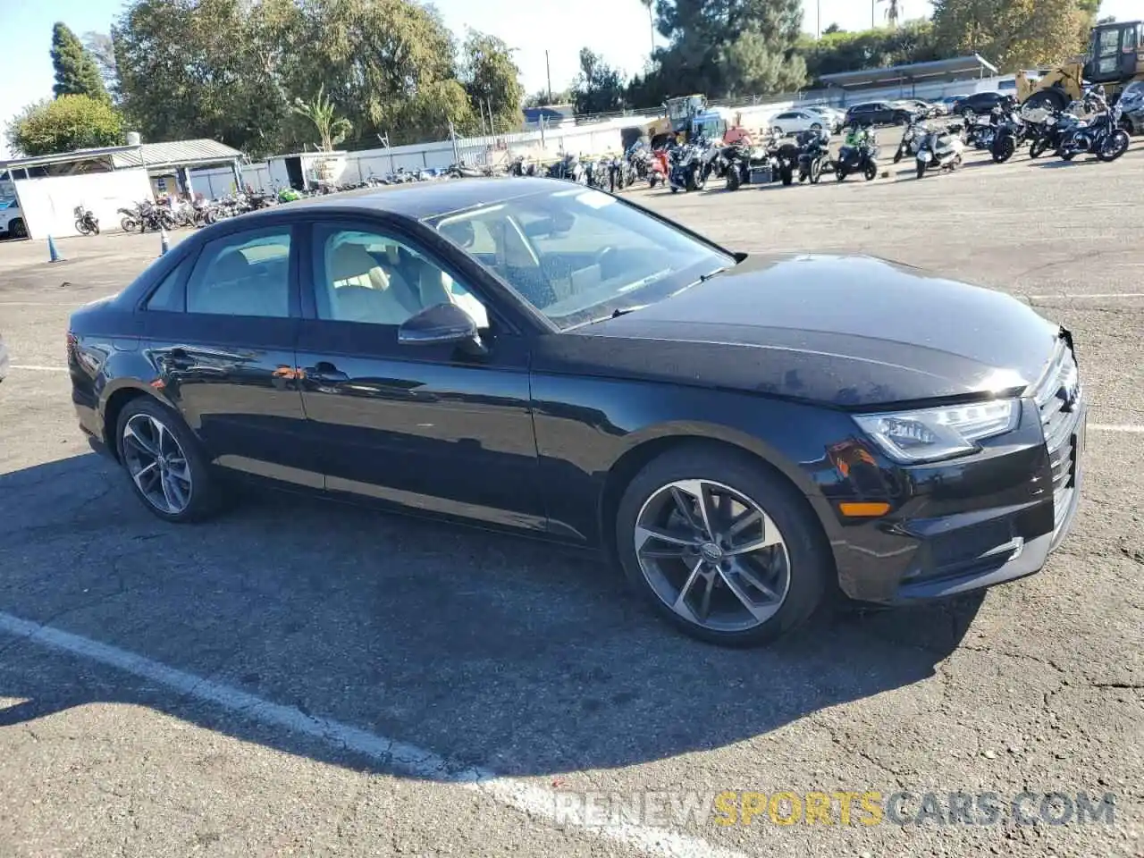 4 Photograph of a damaged car WAUGMAF45KA120471 AUDI A4 2019