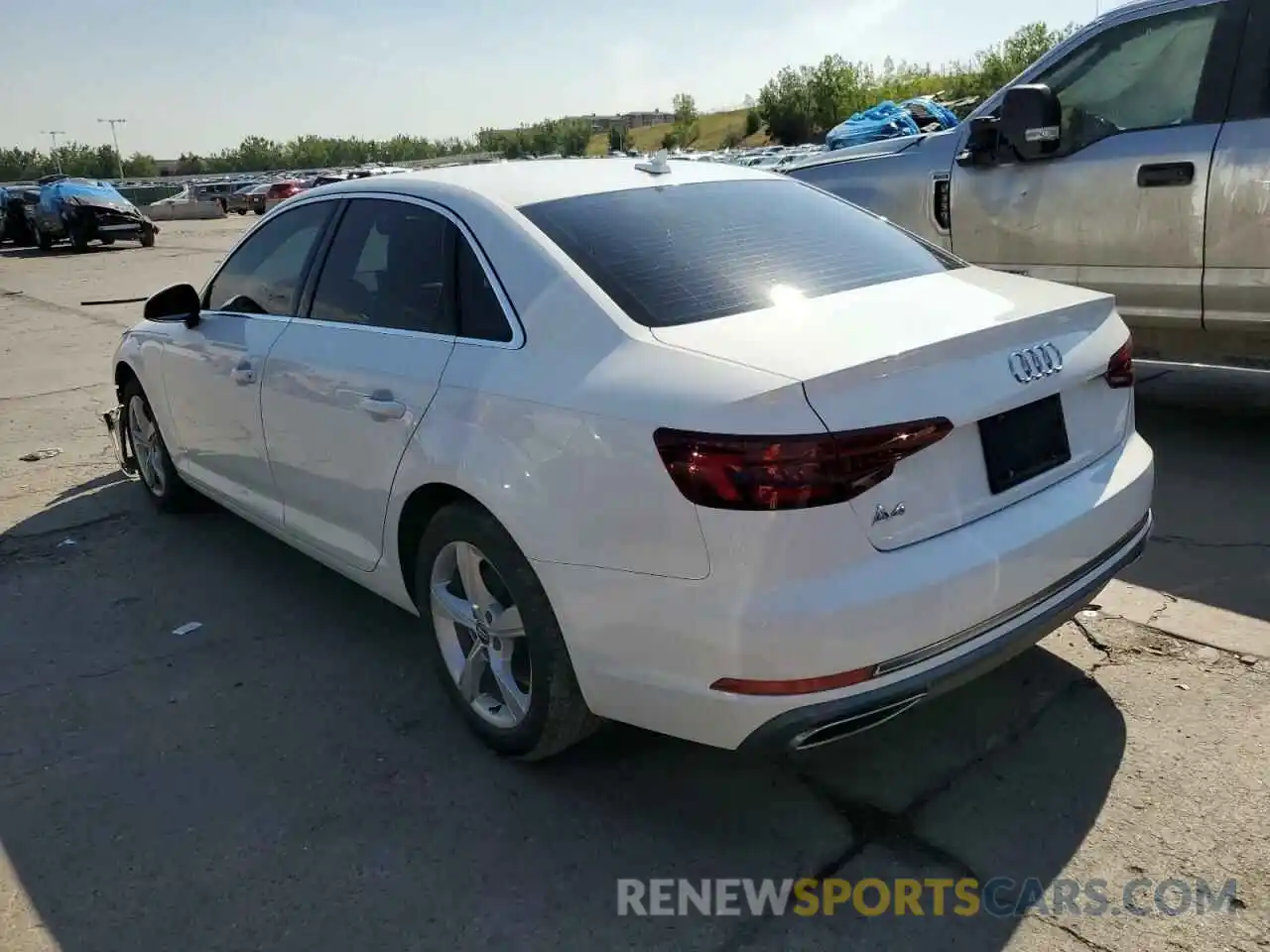 3 Photograph of a damaged car WAUGMAF46KA018662 AUDI A4 2019