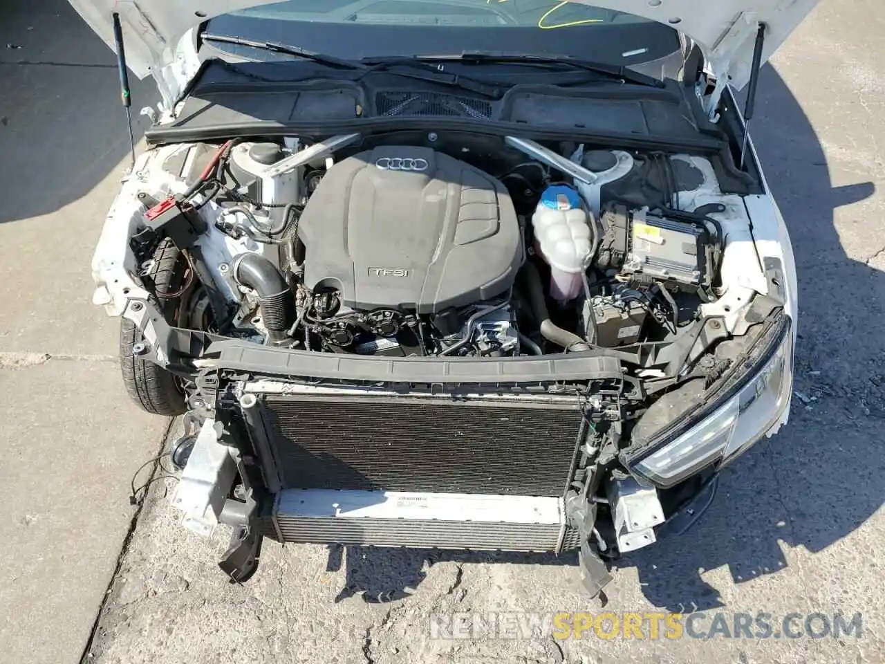 7 Photograph of a damaged car WAUGMAF46KA018662 AUDI A4 2019