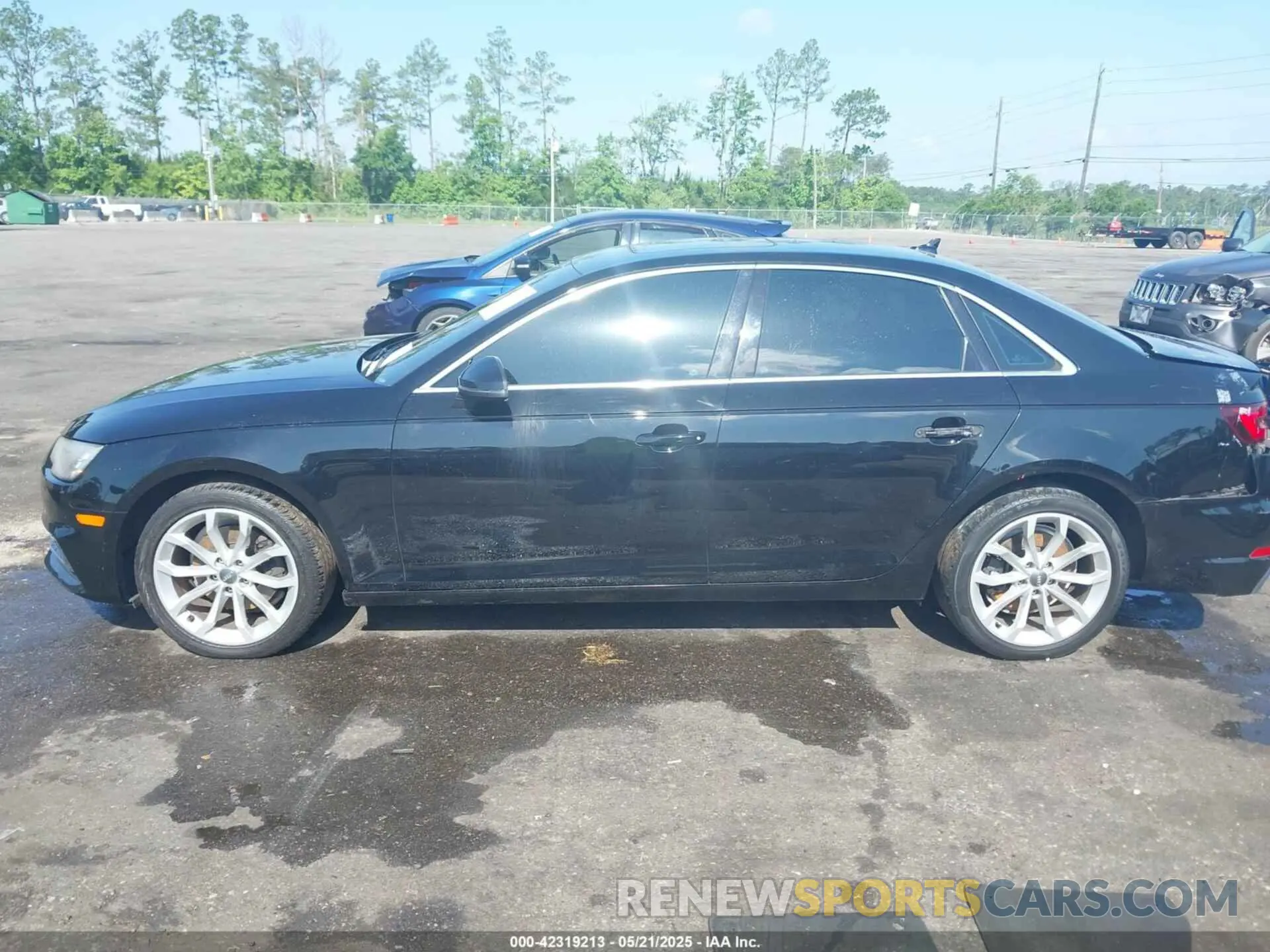 14 Photograph of a damaged car WAUGMAF46KN004947 AUDI A4 2019