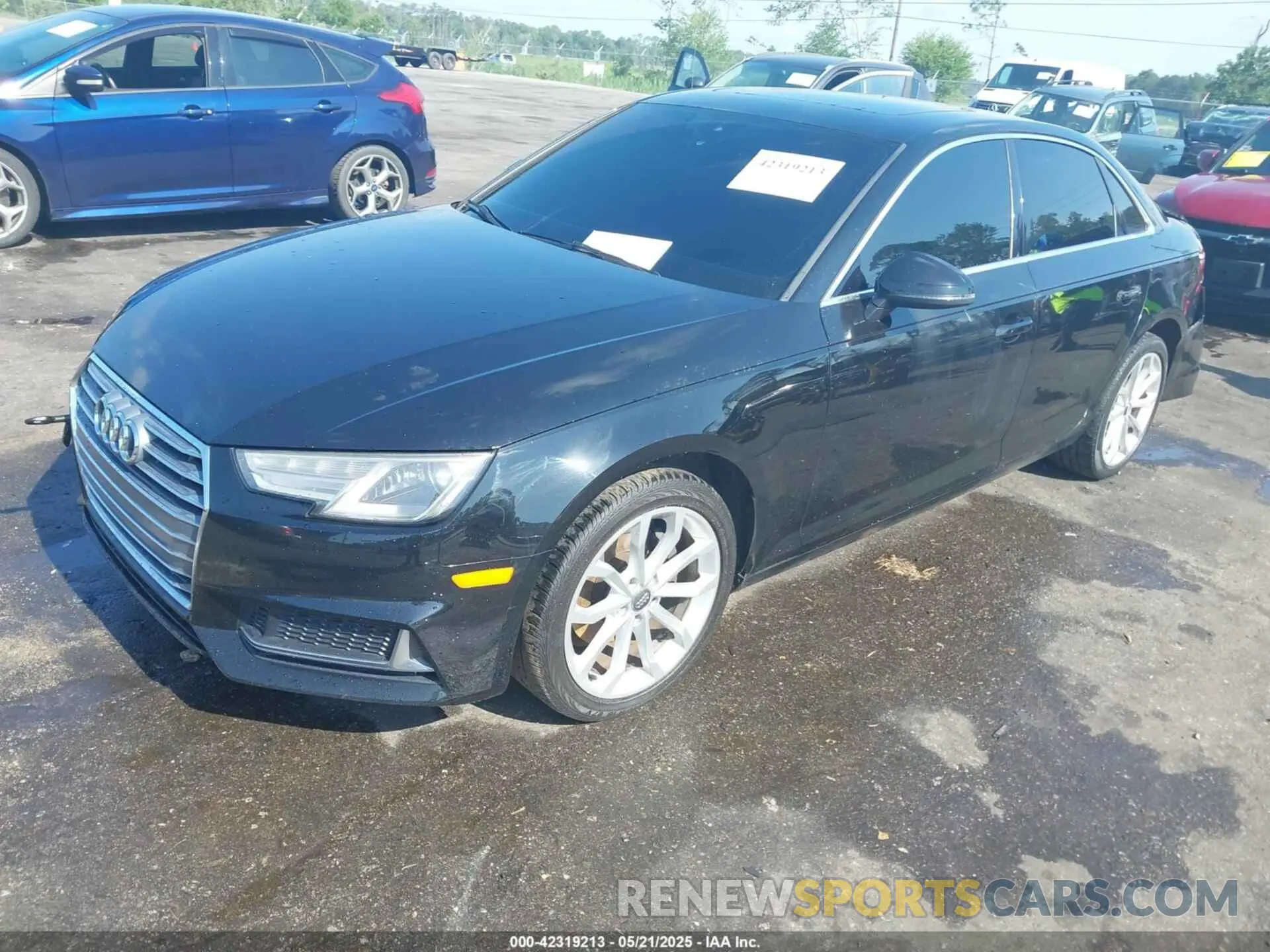 2 Photograph of a damaged car WAUGMAF46KN004947 AUDI A4 2019