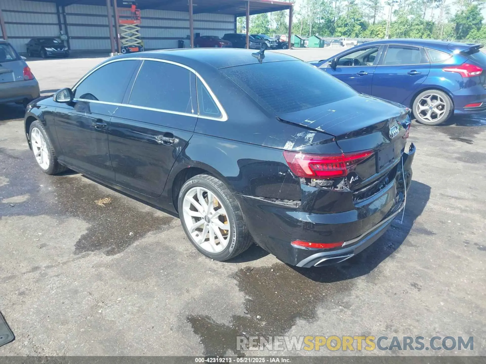 3 Photograph of a damaged car WAUGMAF46KN004947 AUDI A4 2019