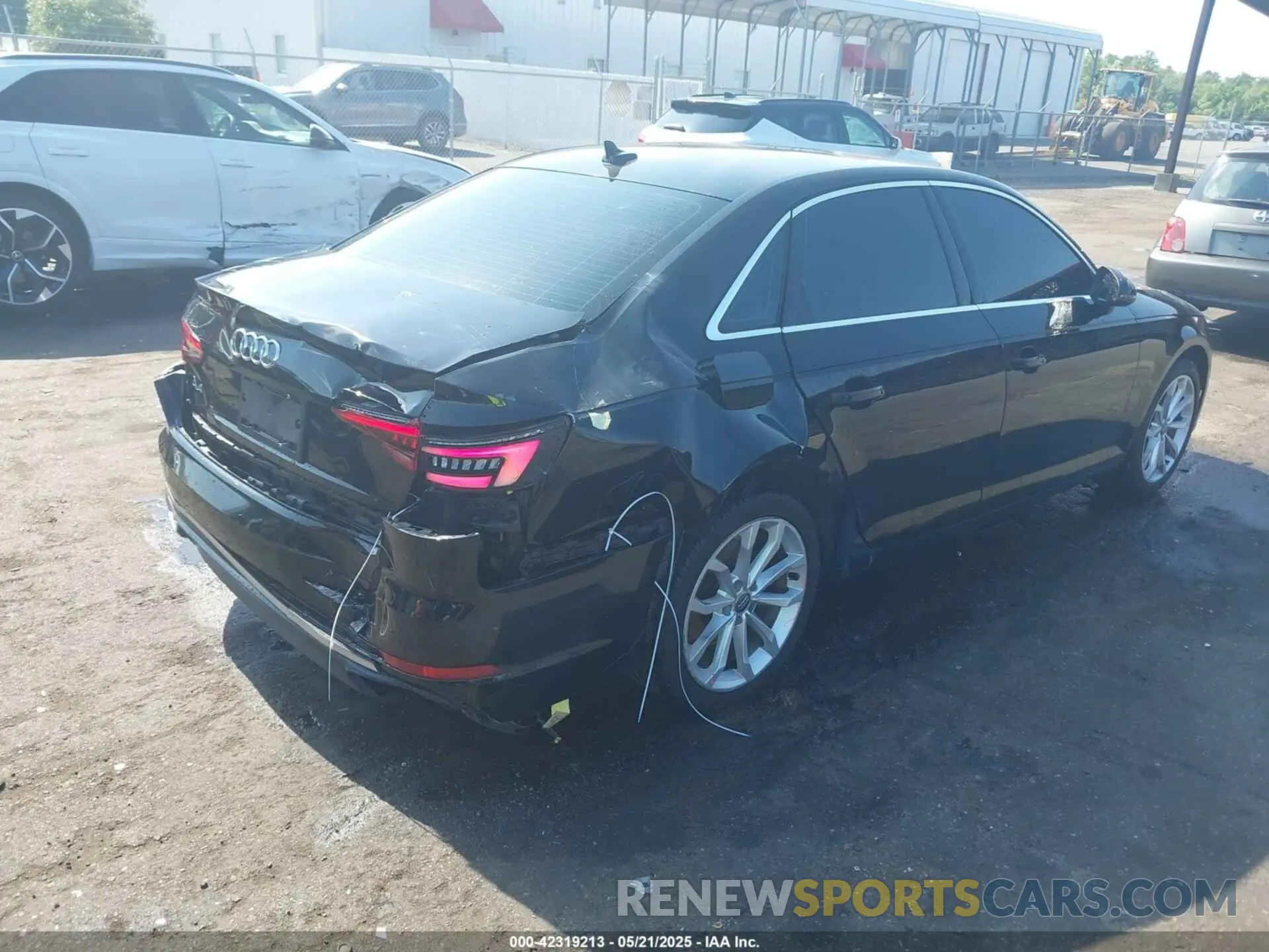 4 Photograph of a damaged car WAUGMAF46KN004947 AUDI A4 2019