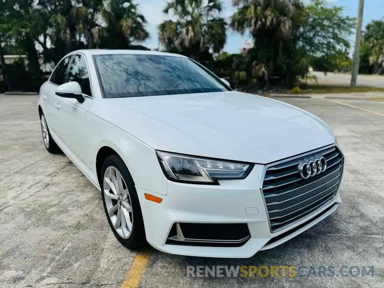 1 Photograph of a damaged car WAUGMAF46KN007881 AUDI A4 2019