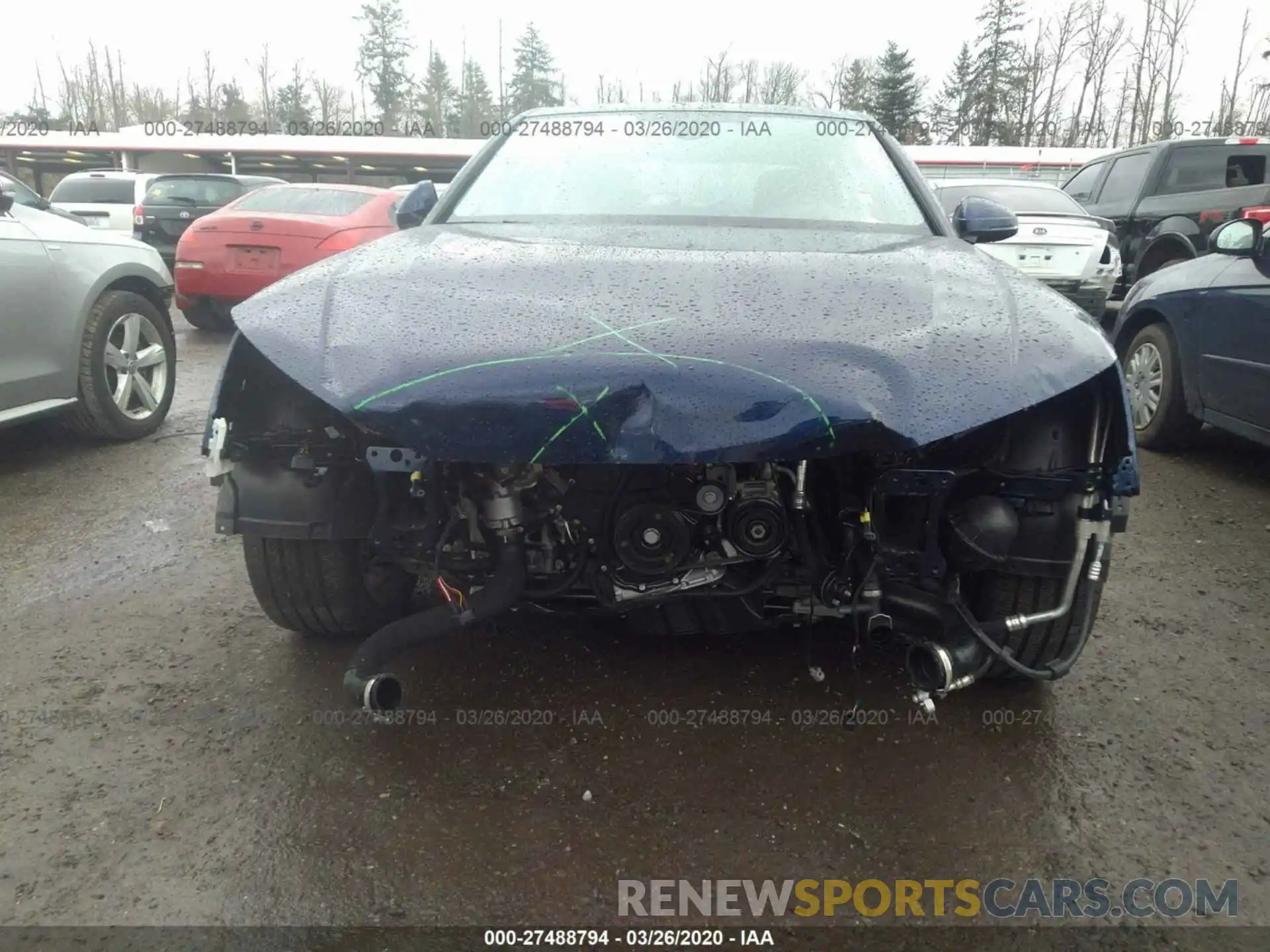 6 Photograph of a damaged car WAUGMAF46KN011591 AUDI A4 2019