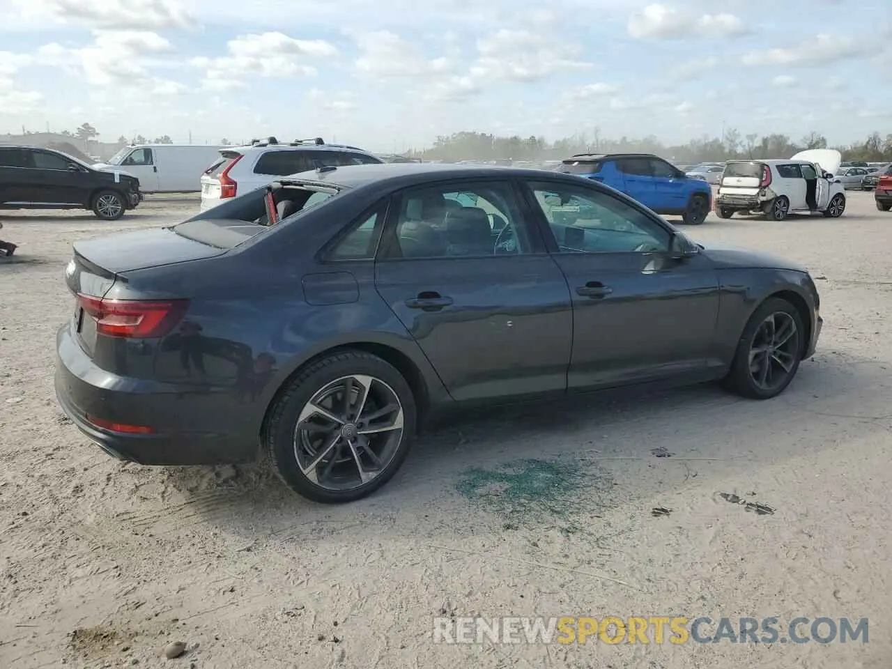 3 Photograph of a damaged car WAUGMAF46KN018153 AUDI A4 2019