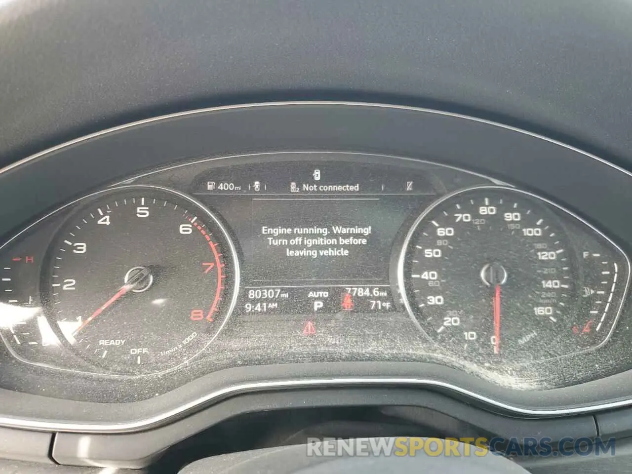 9 Photograph of a damaged car WAUGMAF46KN018153 AUDI A4 2019