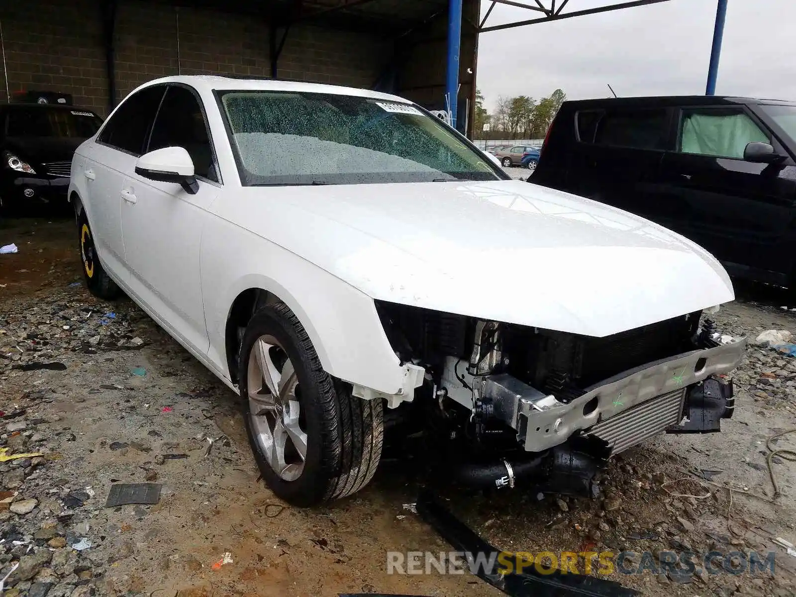 1 Photograph of a damaged car WAUGMAF47KA018072 AUDI A4 2019