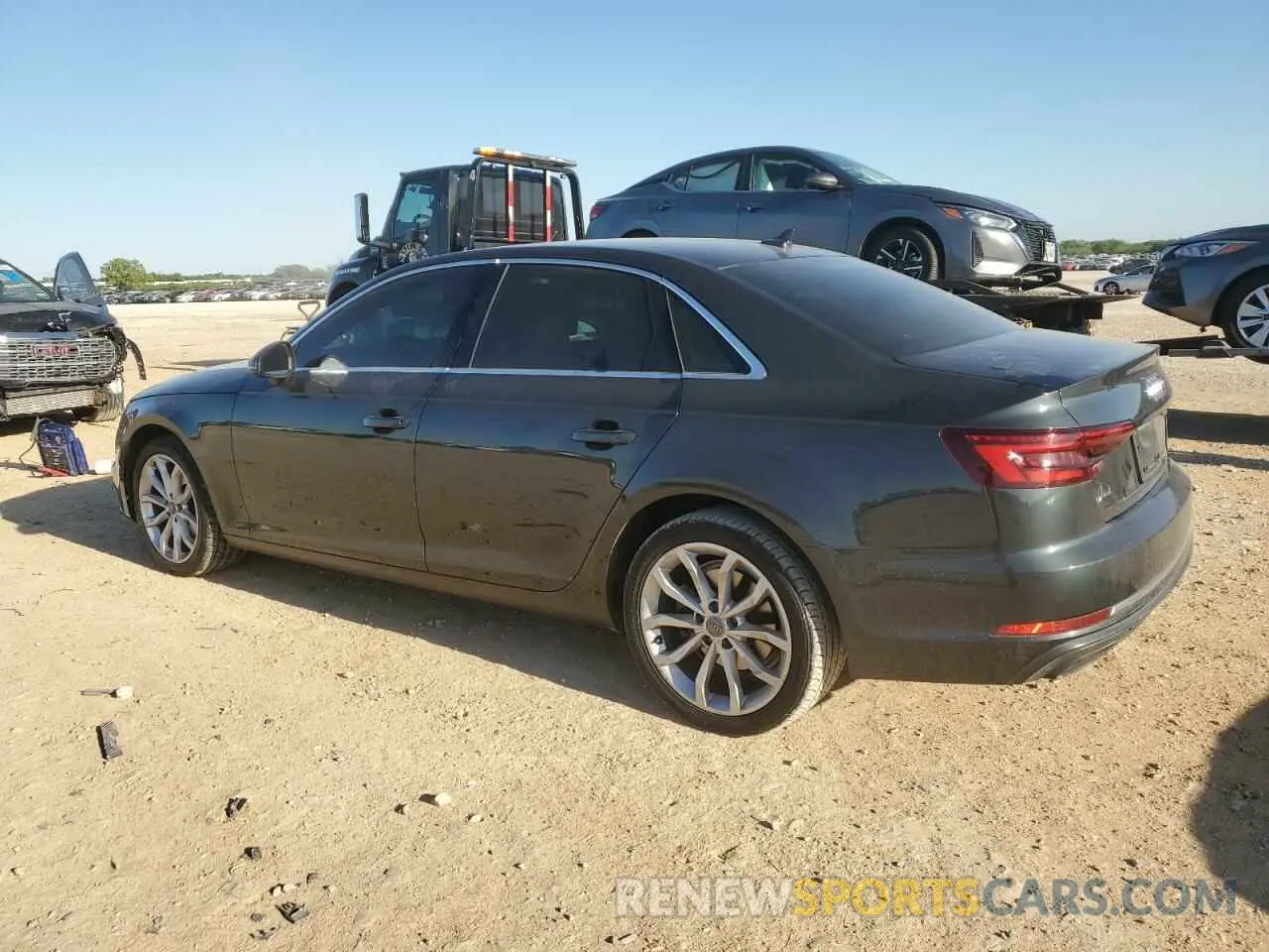 2 Photograph of a damaged car WAUGMAF47KA034871 AUDI A4 2019