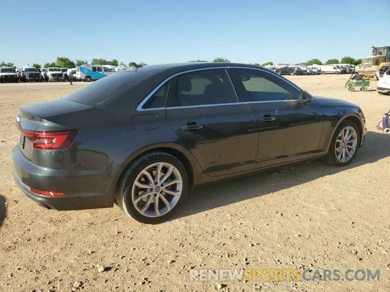 3 Photograph of a damaged car WAUGMAF47KA034871 AUDI A4 2019