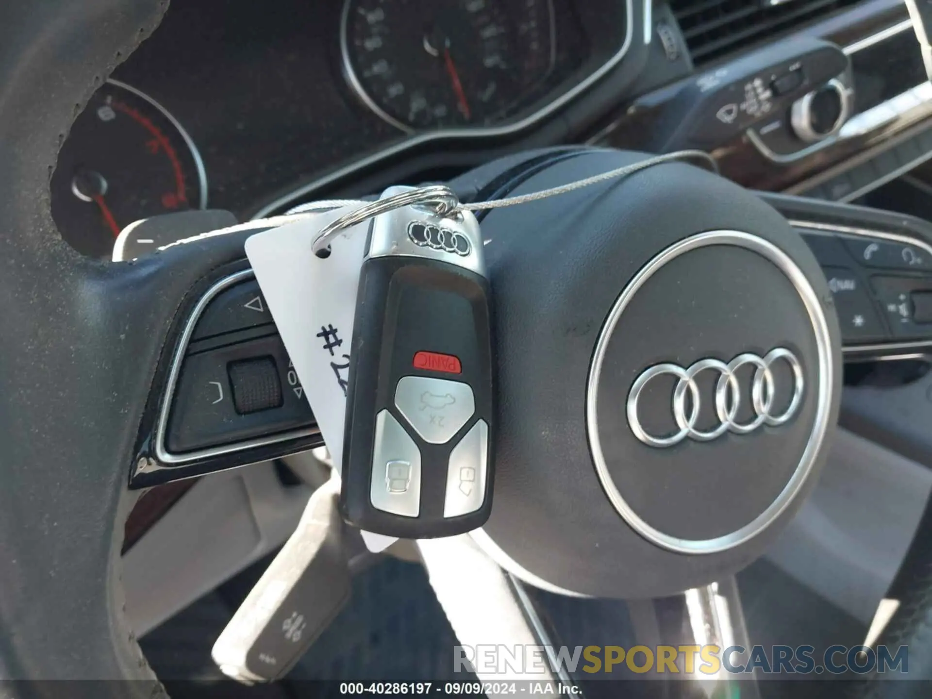 11 Photograph of a damaged car WAUGMAF47KA042162 AUDI A4 2019
