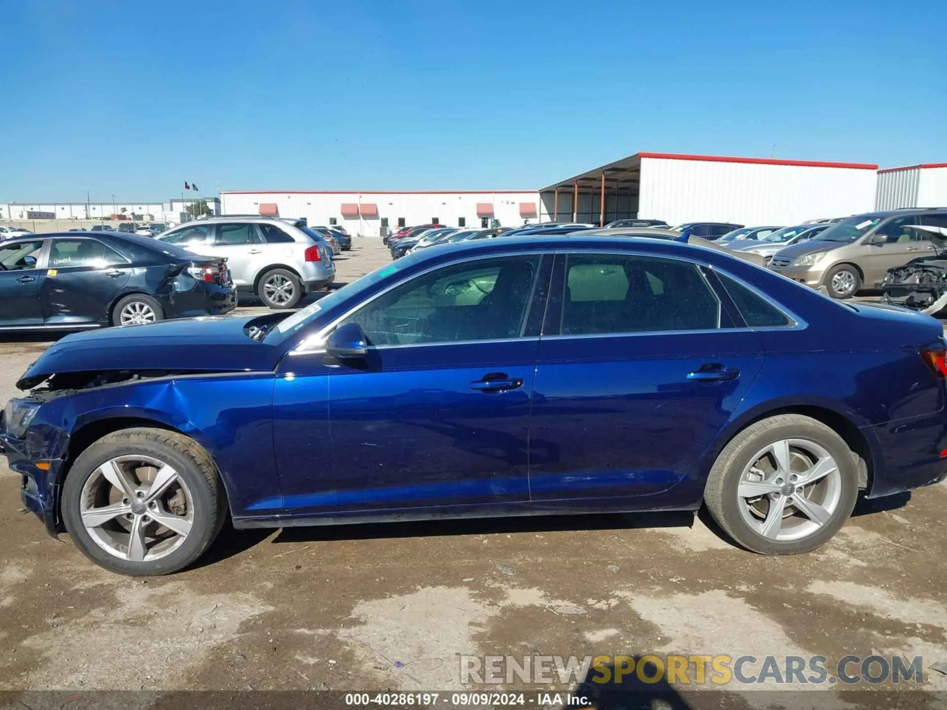 14 Photograph of a damaged car WAUGMAF47KA042162 AUDI A4 2019