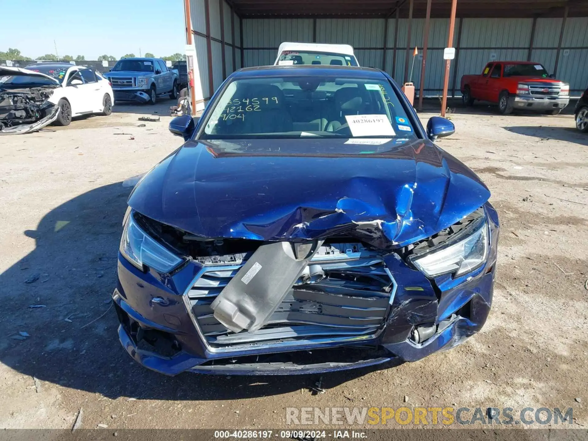6 Photograph of a damaged car WAUGMAF47KA042162 AUDI A4 2019
