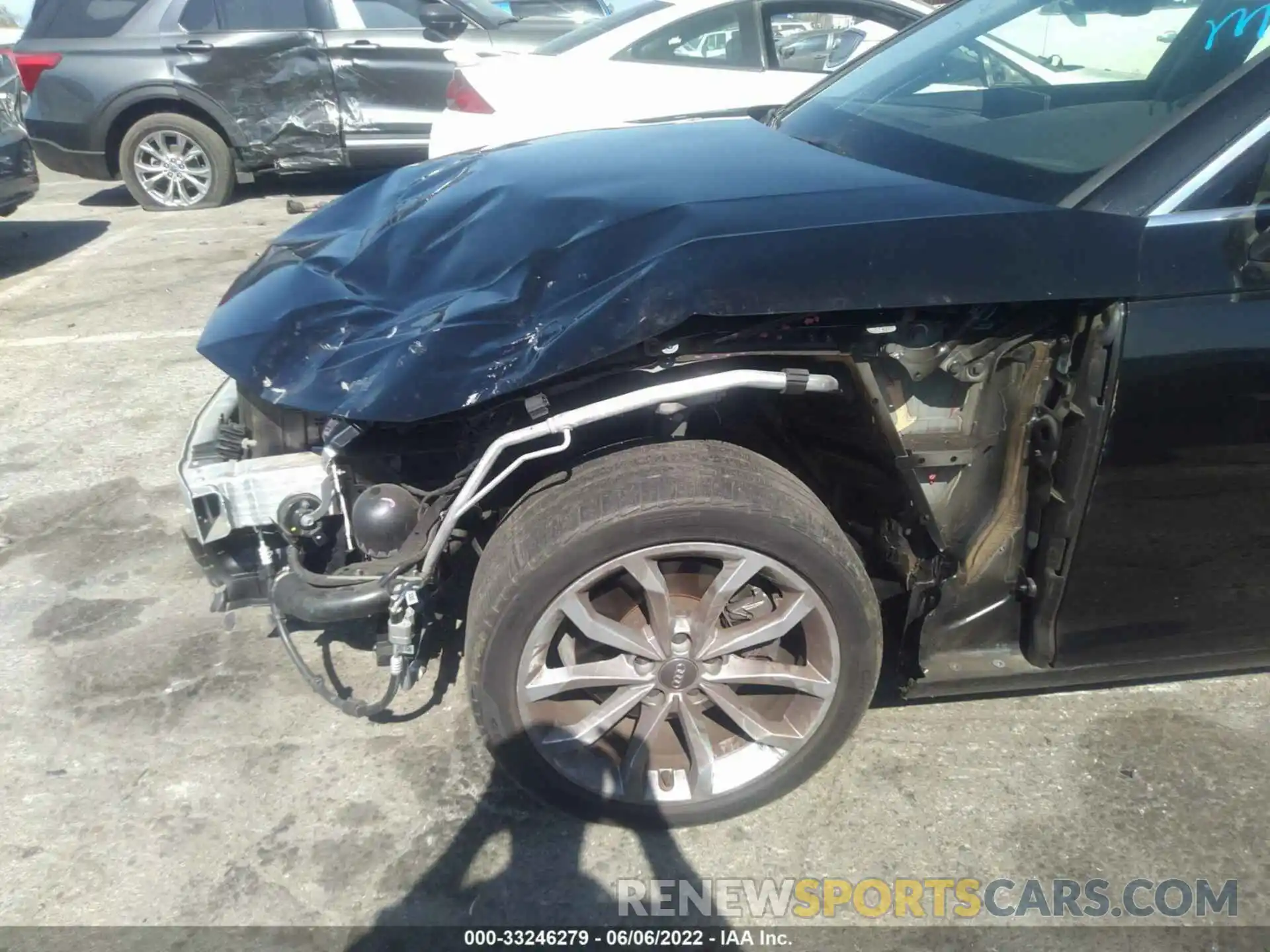 6 Photograph of a damaged car WAUGMAF47KA055526 AUDI A4 2019