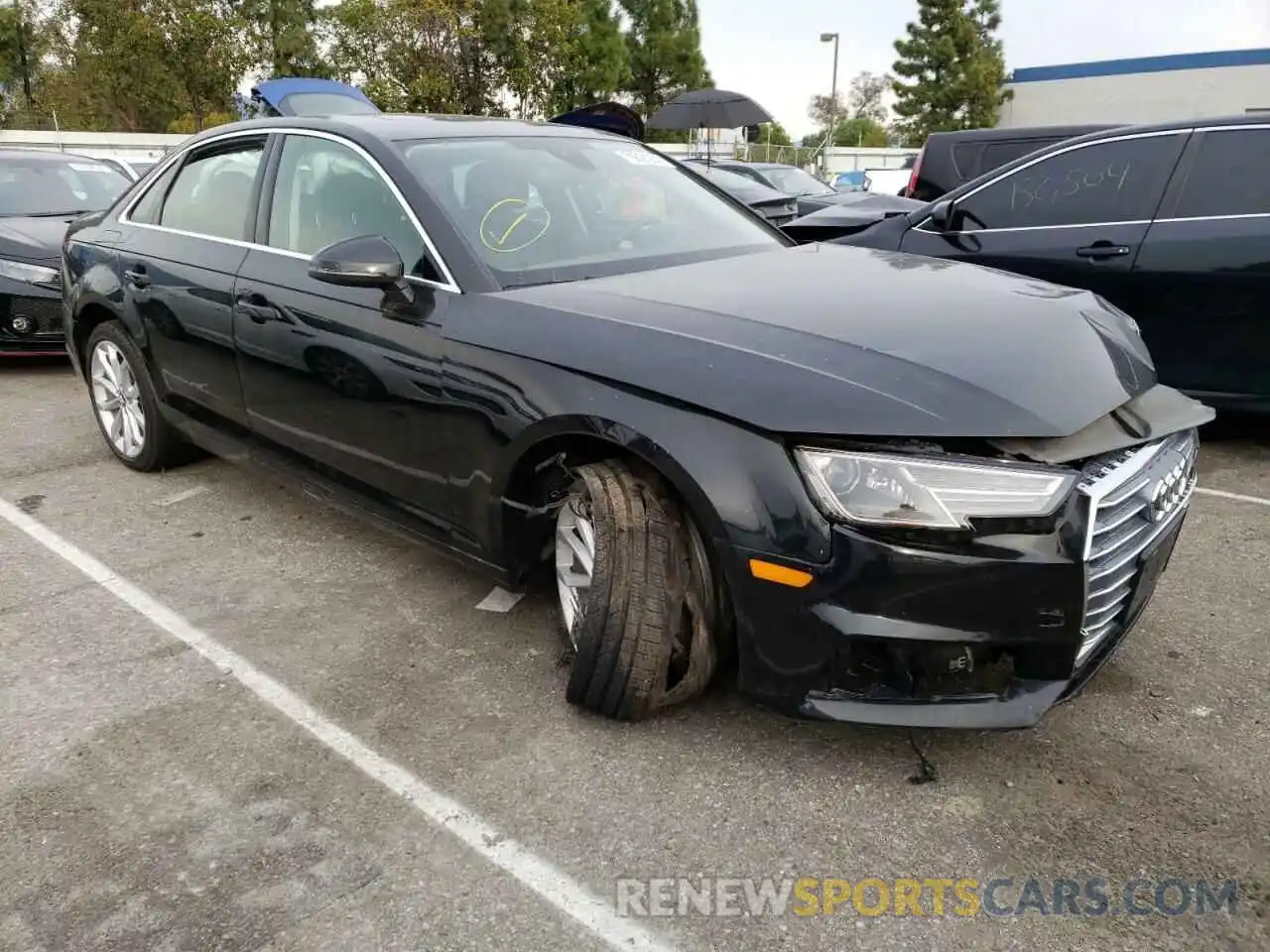 4 Photograph of a damaged car WAUGMAF47KN003984 AUDI A4 2019