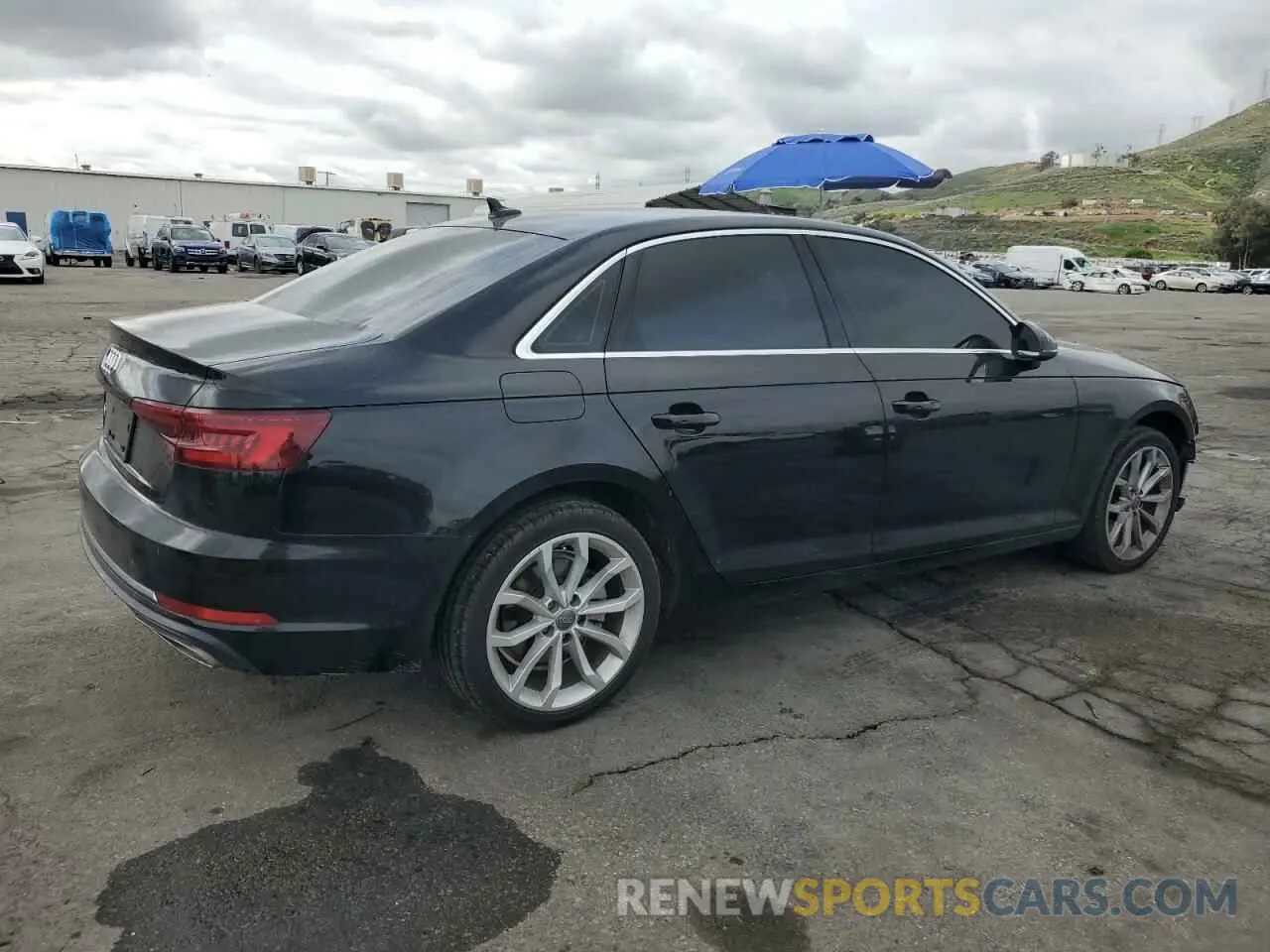 3 Photograph of a damaged car WAUGMAF47KN010417 AUDI A4 2019