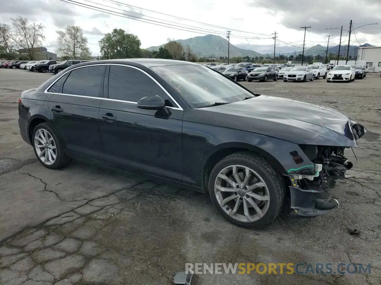 4 Photograph of a damaged car WAUGMAF47KN010417 AUDI A4 2019