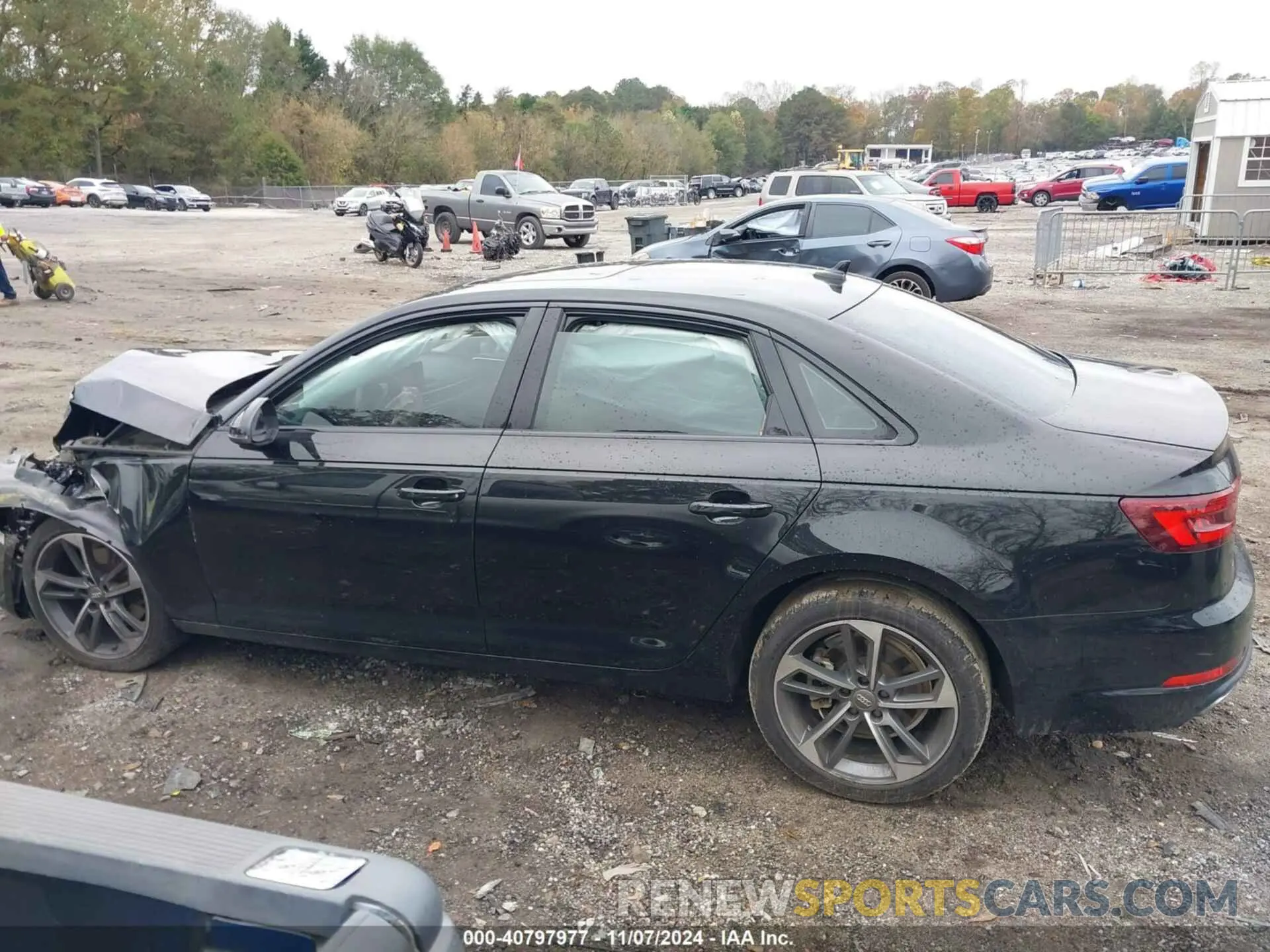 14 Photograph of a damaged car WAUGMAF47KN013642 AUDI A4 2019