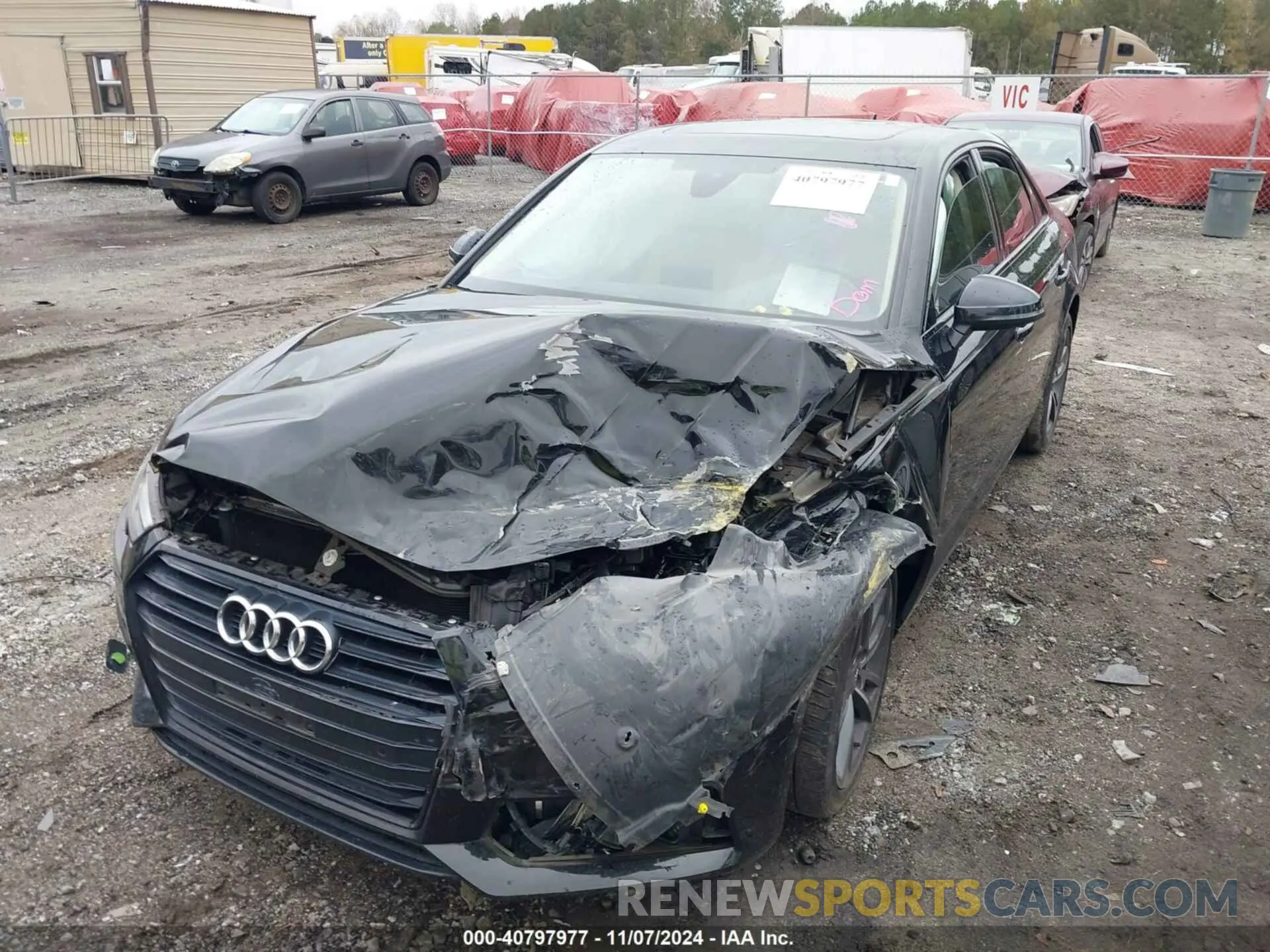 6 Photograph of a damaged car WAUGMAF47KN013642 AUDI A4 2019