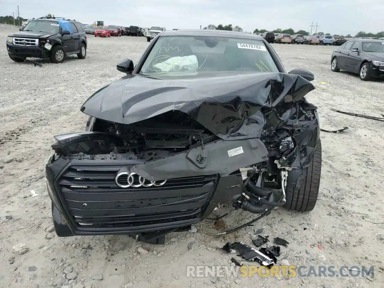 9 Photograph of a damaged car WAUGMAF47KN020946 AUDI A4 2019