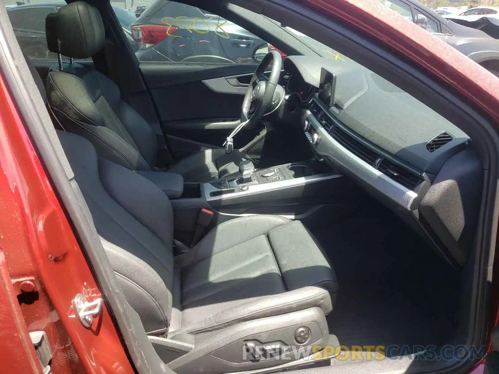 5 Photograph of a damaged car WAUGMAF48KA015424 AUDI A4 2019