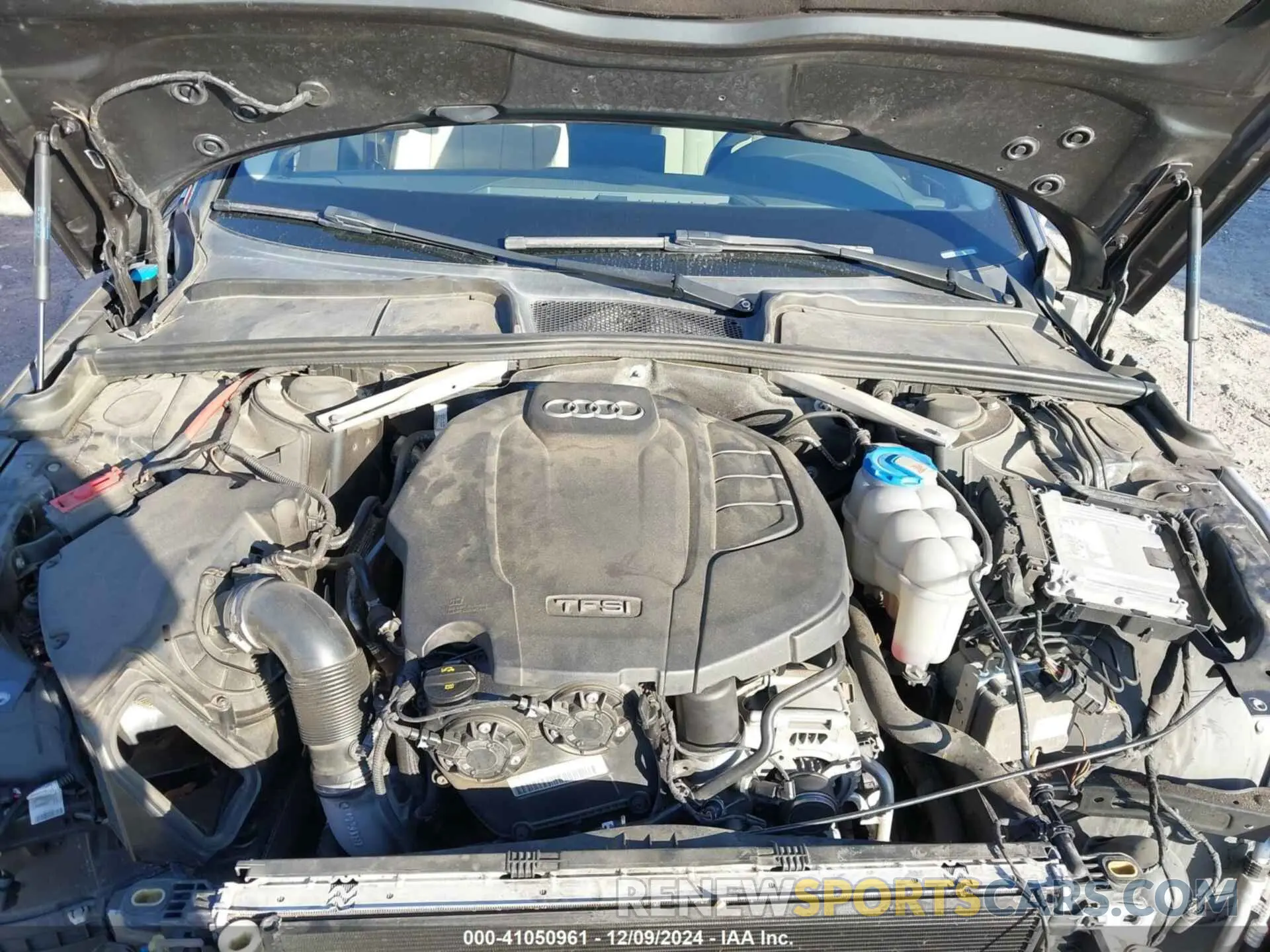 10 Photograph of a damaged car WAUGMAF48KA022521 AUDI A4 2019