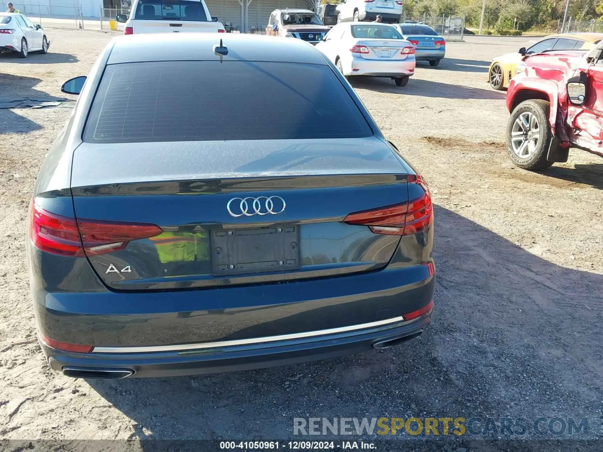 17 Photograph of a damaged car WAUGMAF48KA022521 AUDI A4 2019