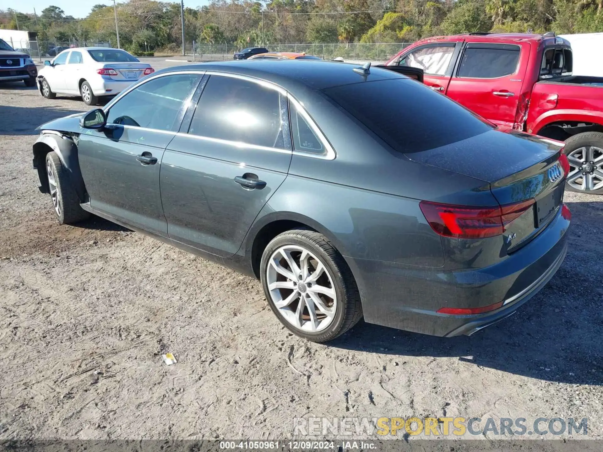 3 Photograph of a damaged car WAUGMAF48KA022521 AUDI A4 2019